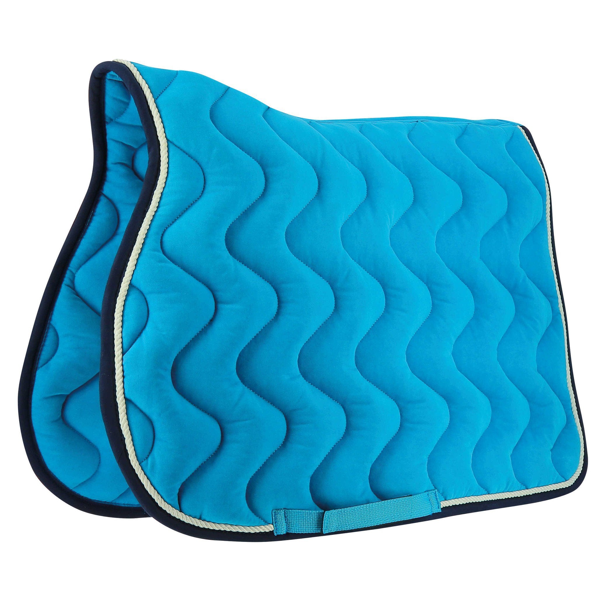 EQUITHÈME Polyfun Saddle pad - All purpose Turquoise 204450017