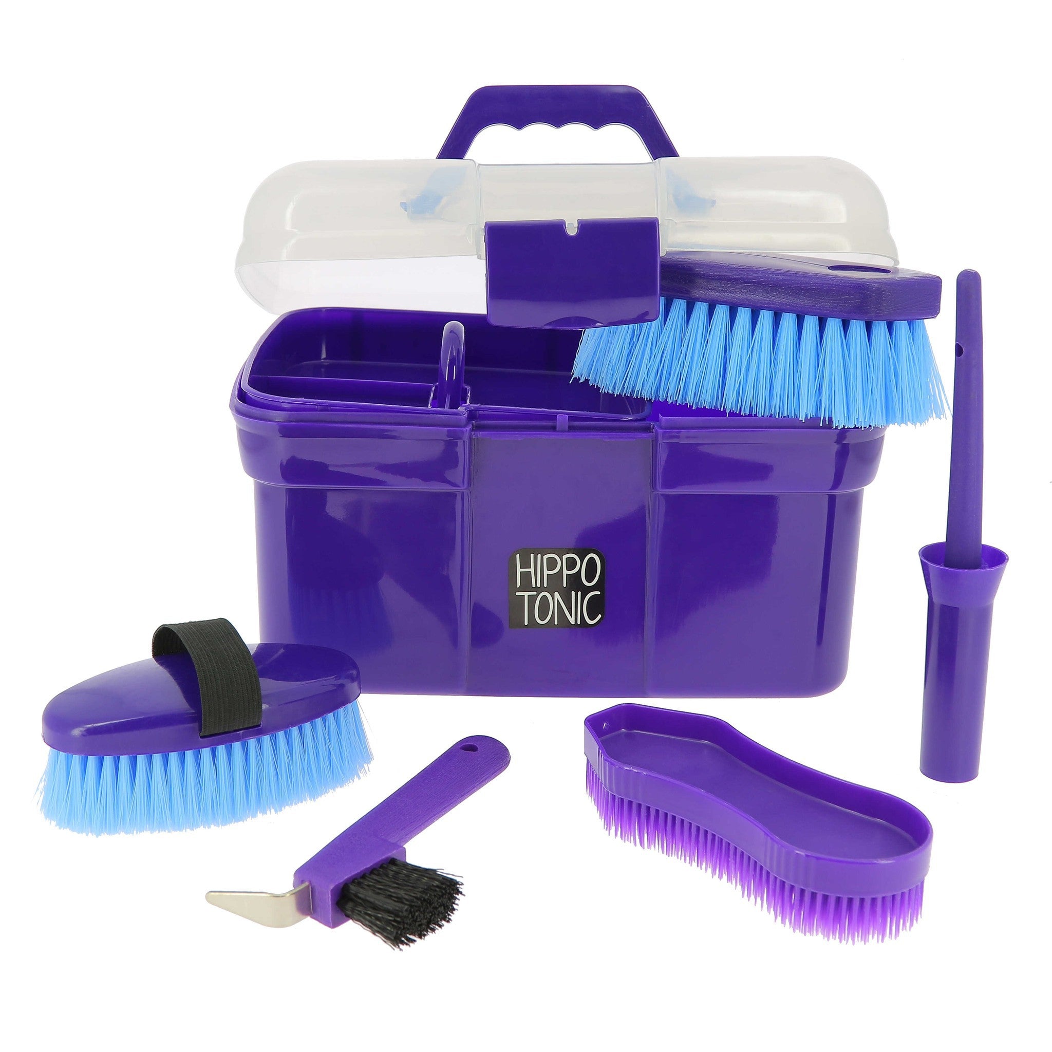 Hippo-Tonic Grooming box Purple 700010015