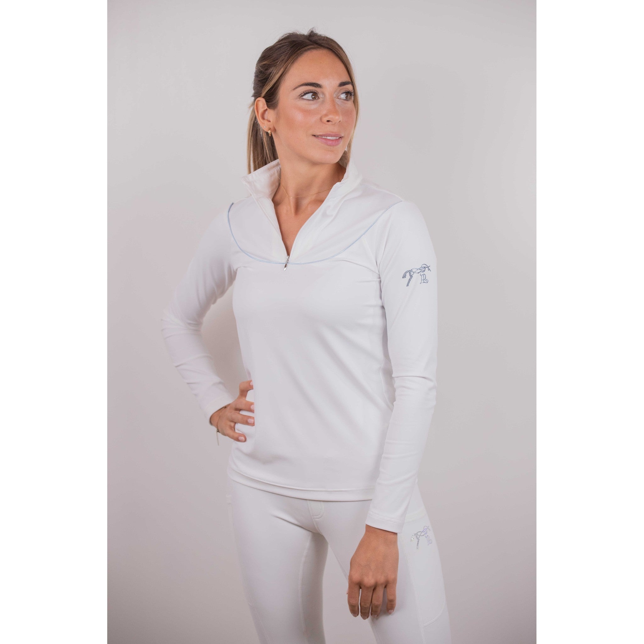 Pénélope Toscane Show Polo Shirt - Ladies White 987921011