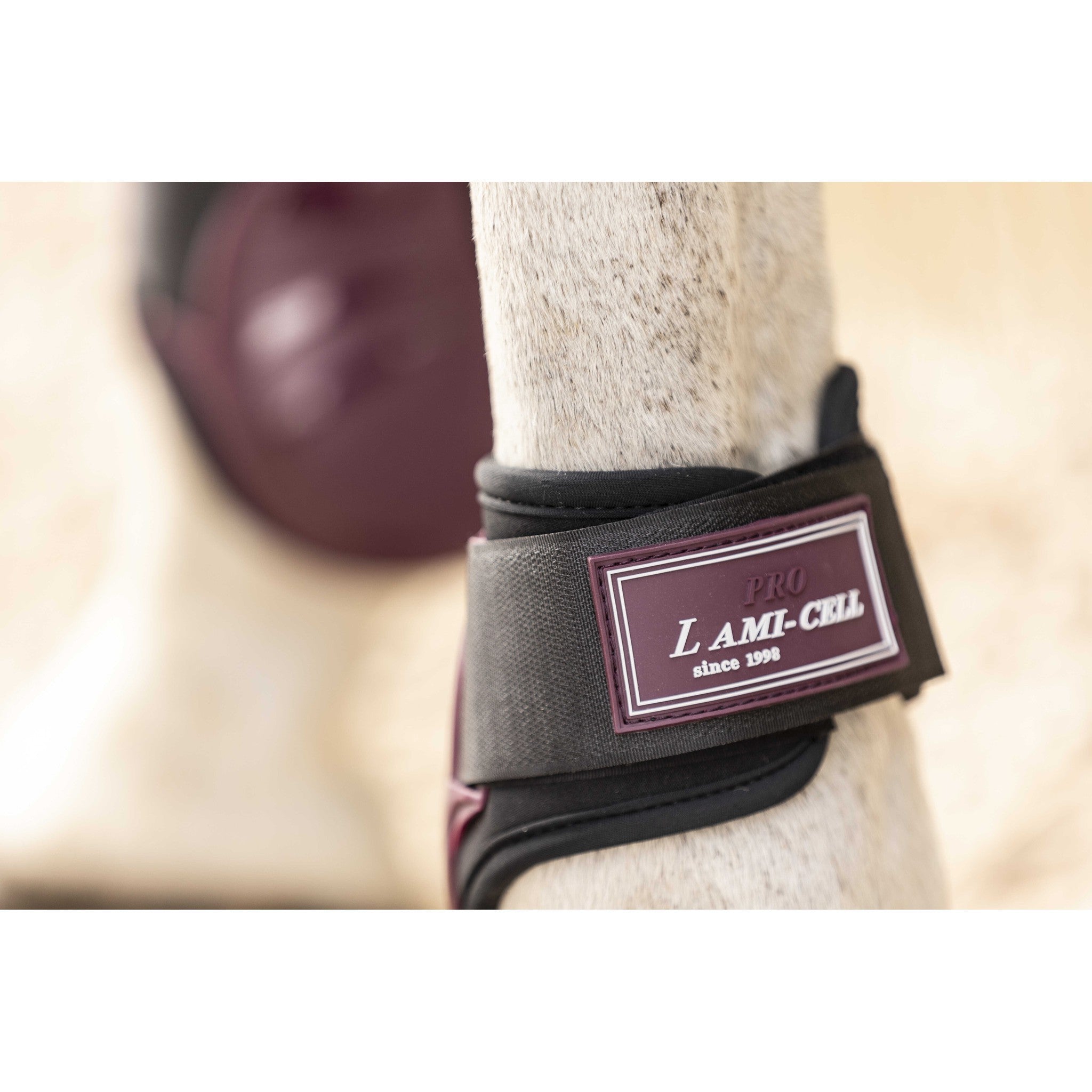 Lami-Cell Elite Fetlock and Tendon Boots Burgundy 550141333