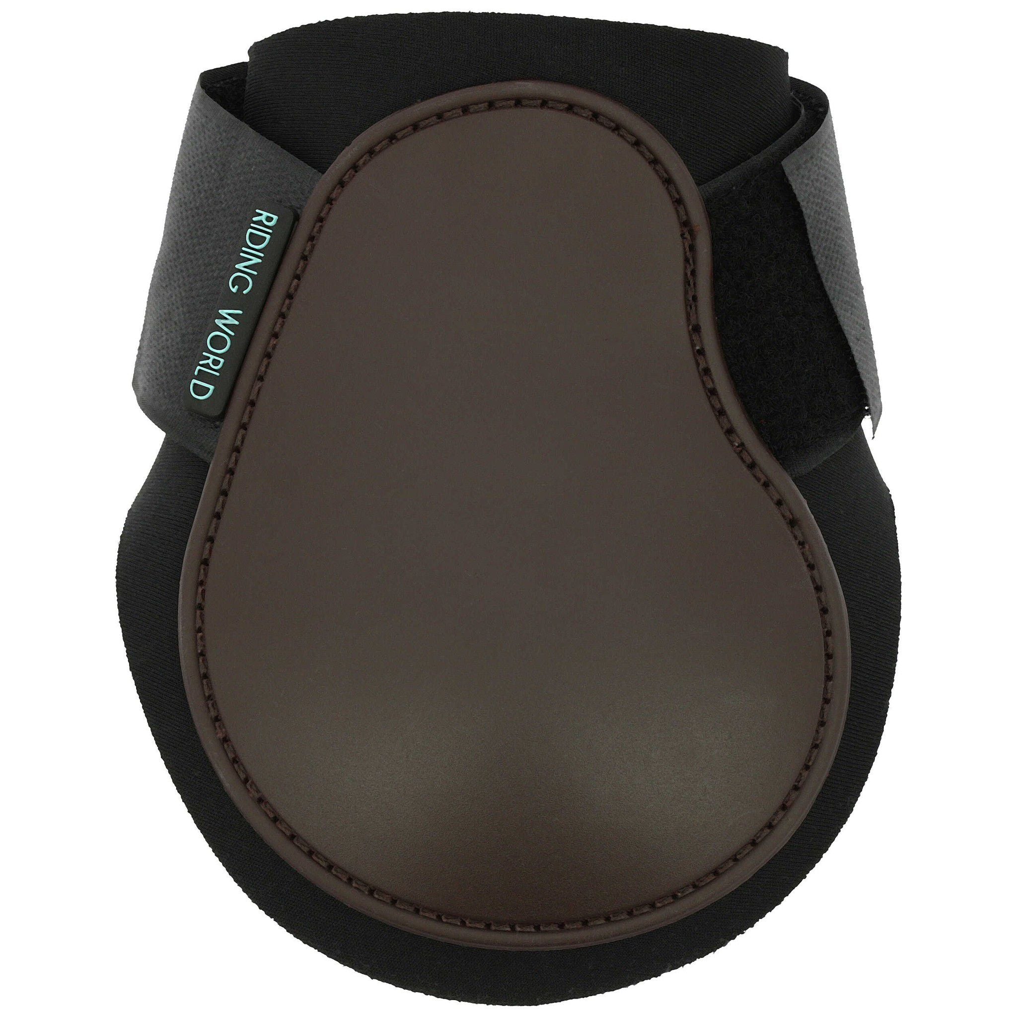 Riding World Fetlock boots chestnut brown 530122004