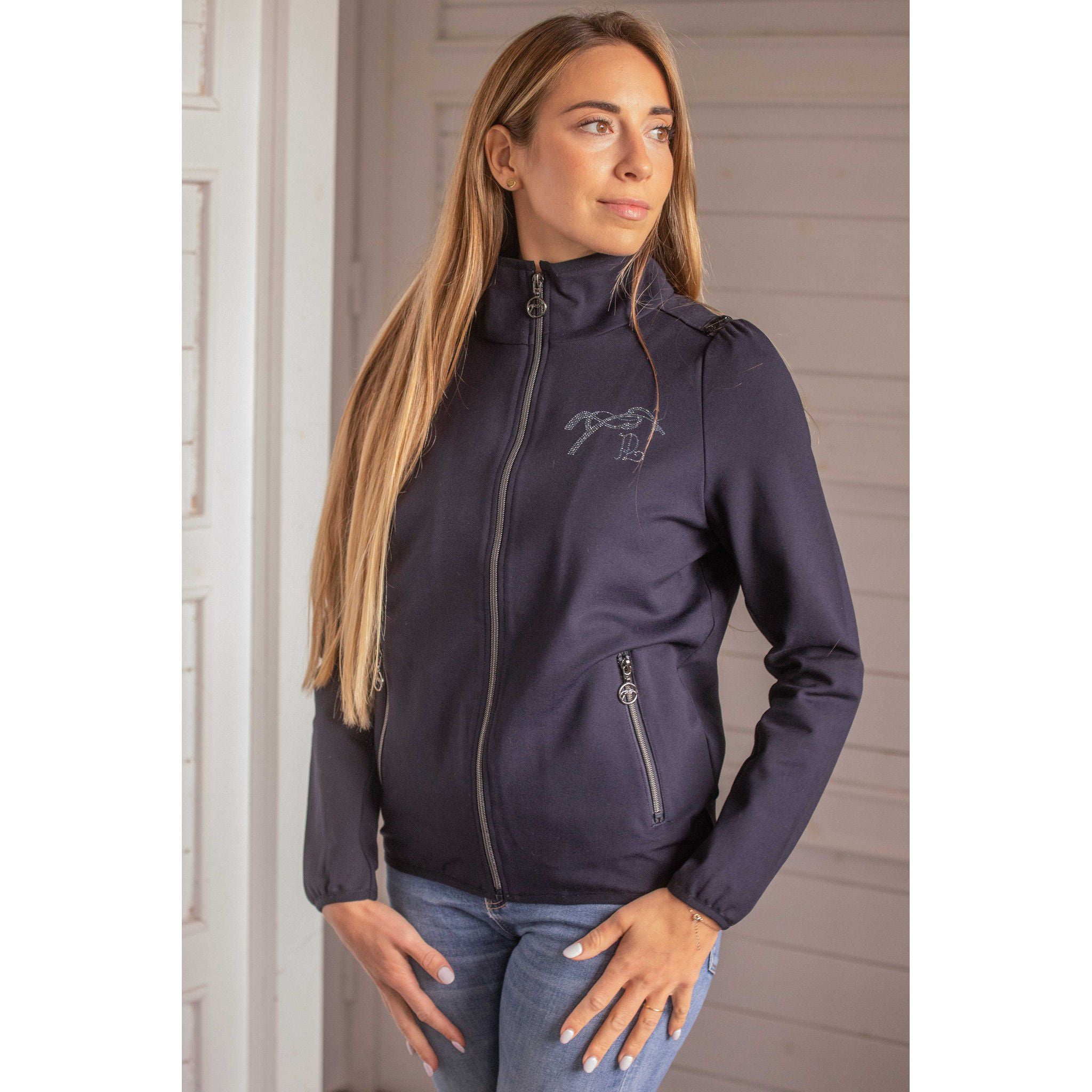 Pénélope Tweeny Strass Jacket - Ladies Navy blue 963329071