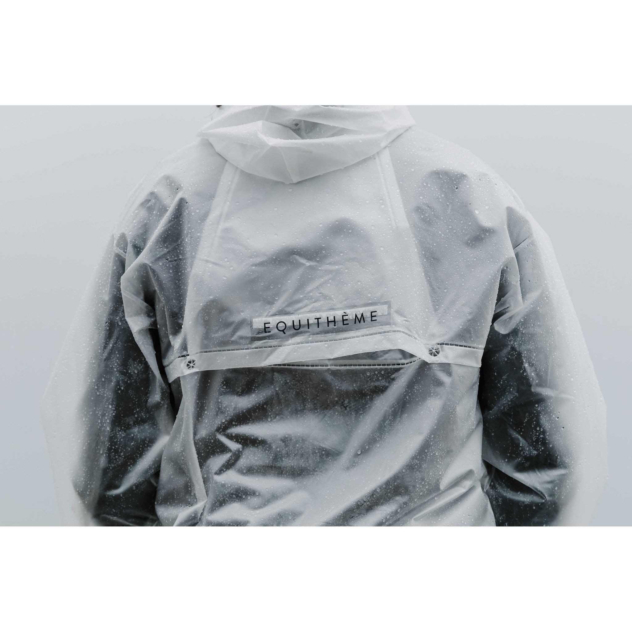 EQUITHÈME Saigon Raincoat - Adult Transparent 965031002
