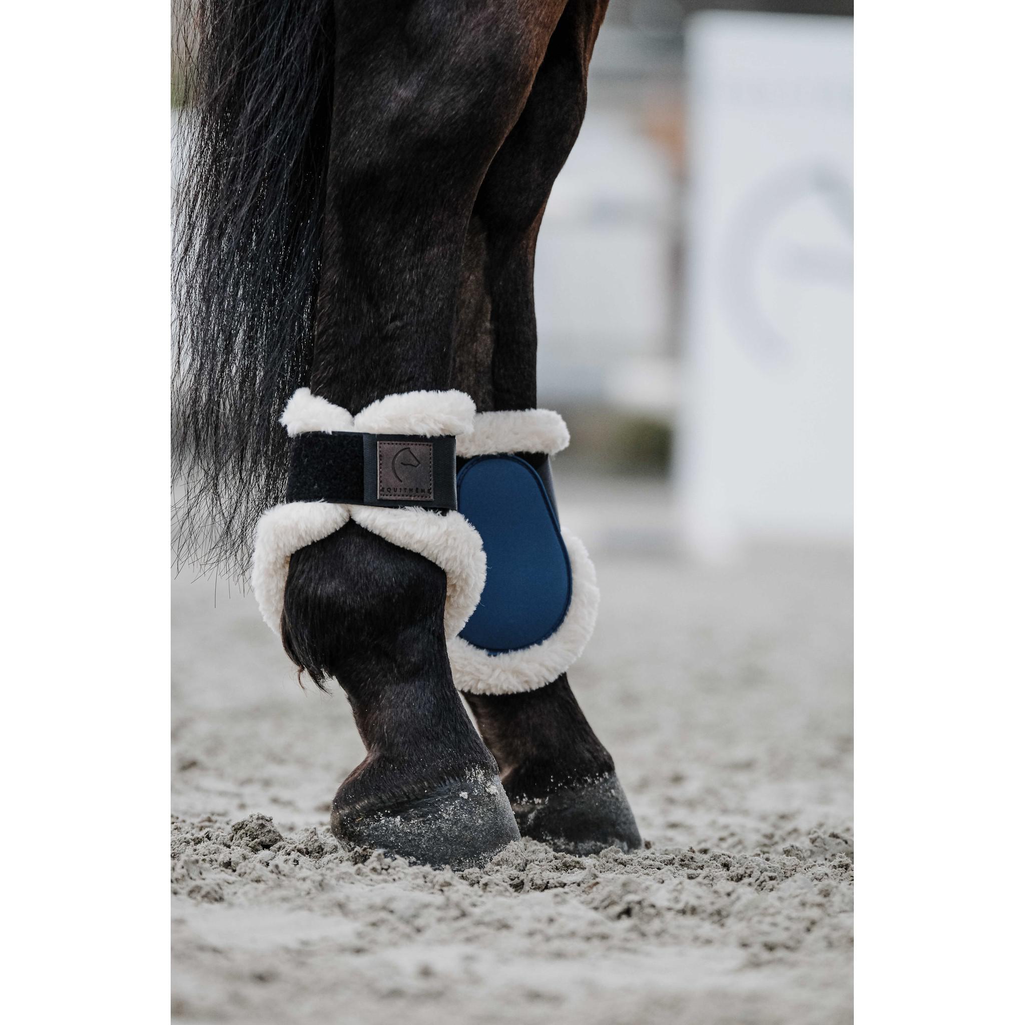 EQUITHÈME Boa Fetlock boots Navy blue 530819307