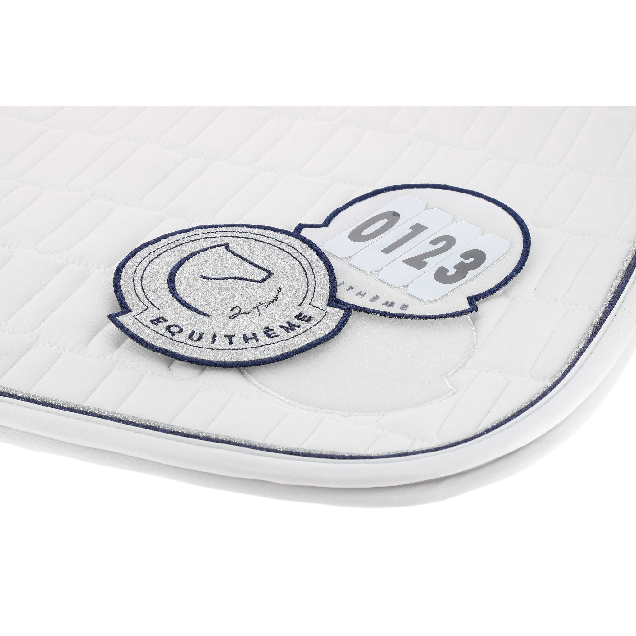 Je t'aime EQUITHÈME Compet Saddle pad - All purpose White 204506001