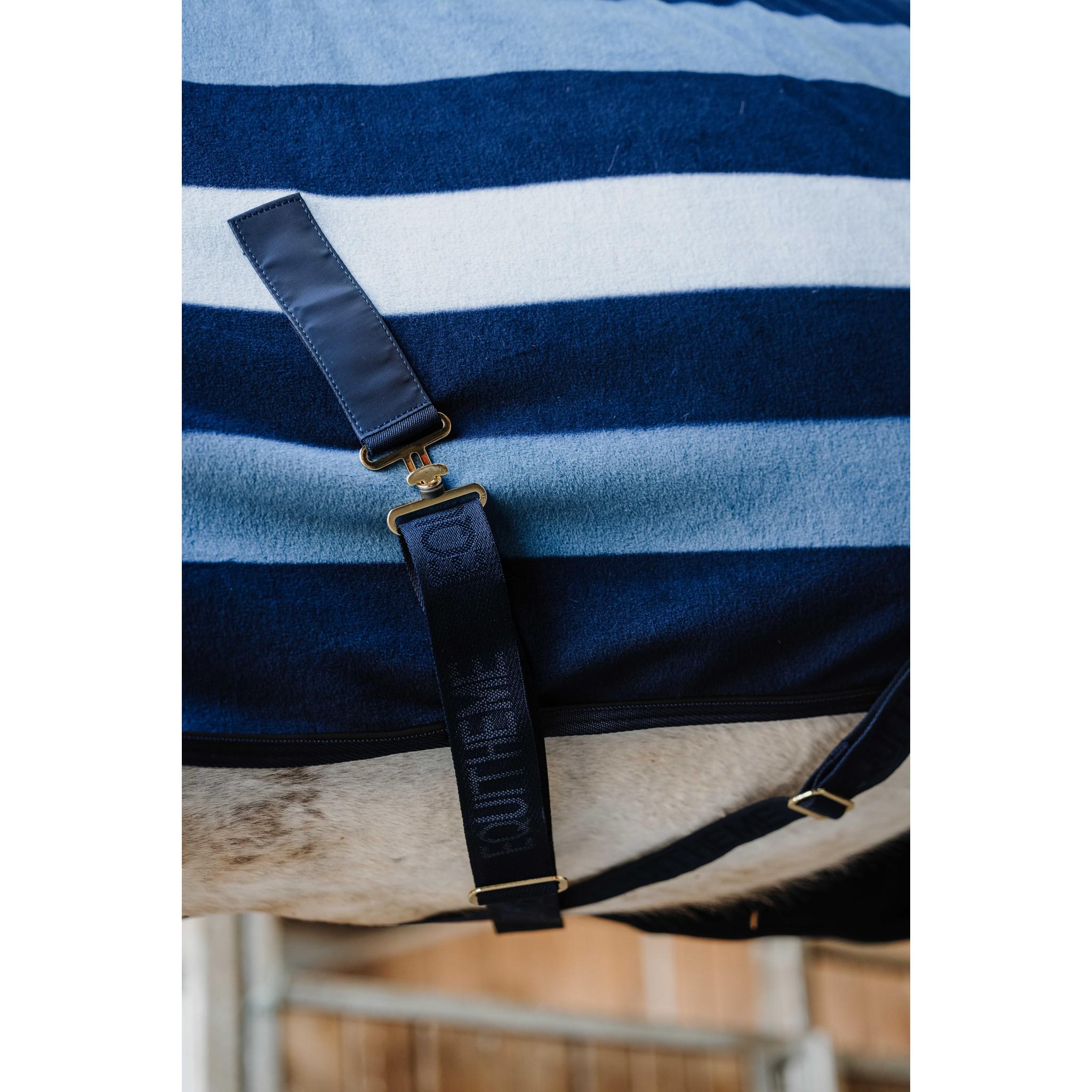 EQUITHÈME Confortech Polar fleece Sheet - Standard Navy blue 400745063