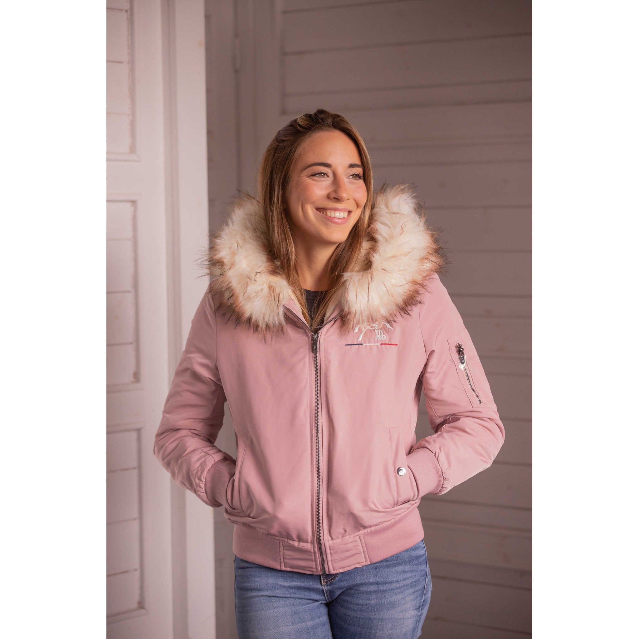 Pénélope Lyon Bombers Jacket - Ladies Light pink 978800132