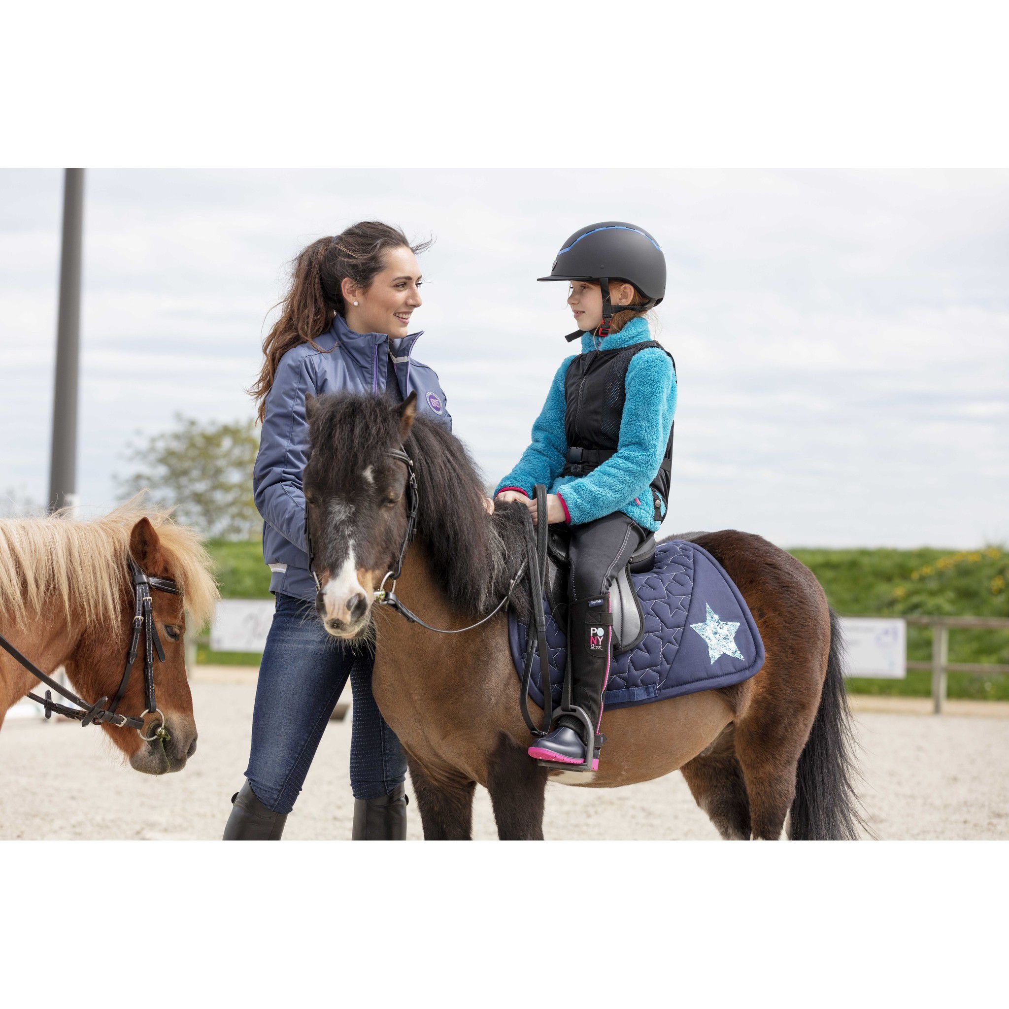 Back protector EQUITHÈME Mesh - Children Black 991315003