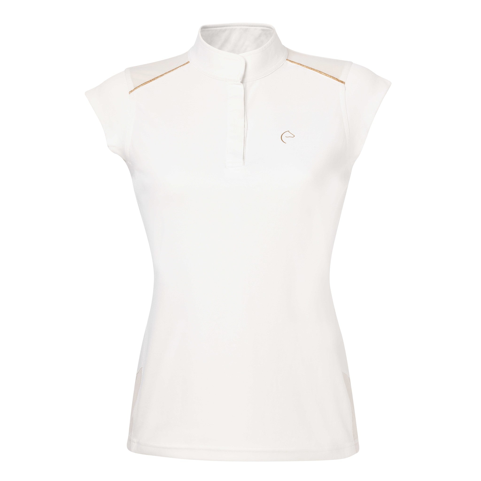 EQUITHÈME Brussels Show Polo - Women - White - 962083012_packshot_2