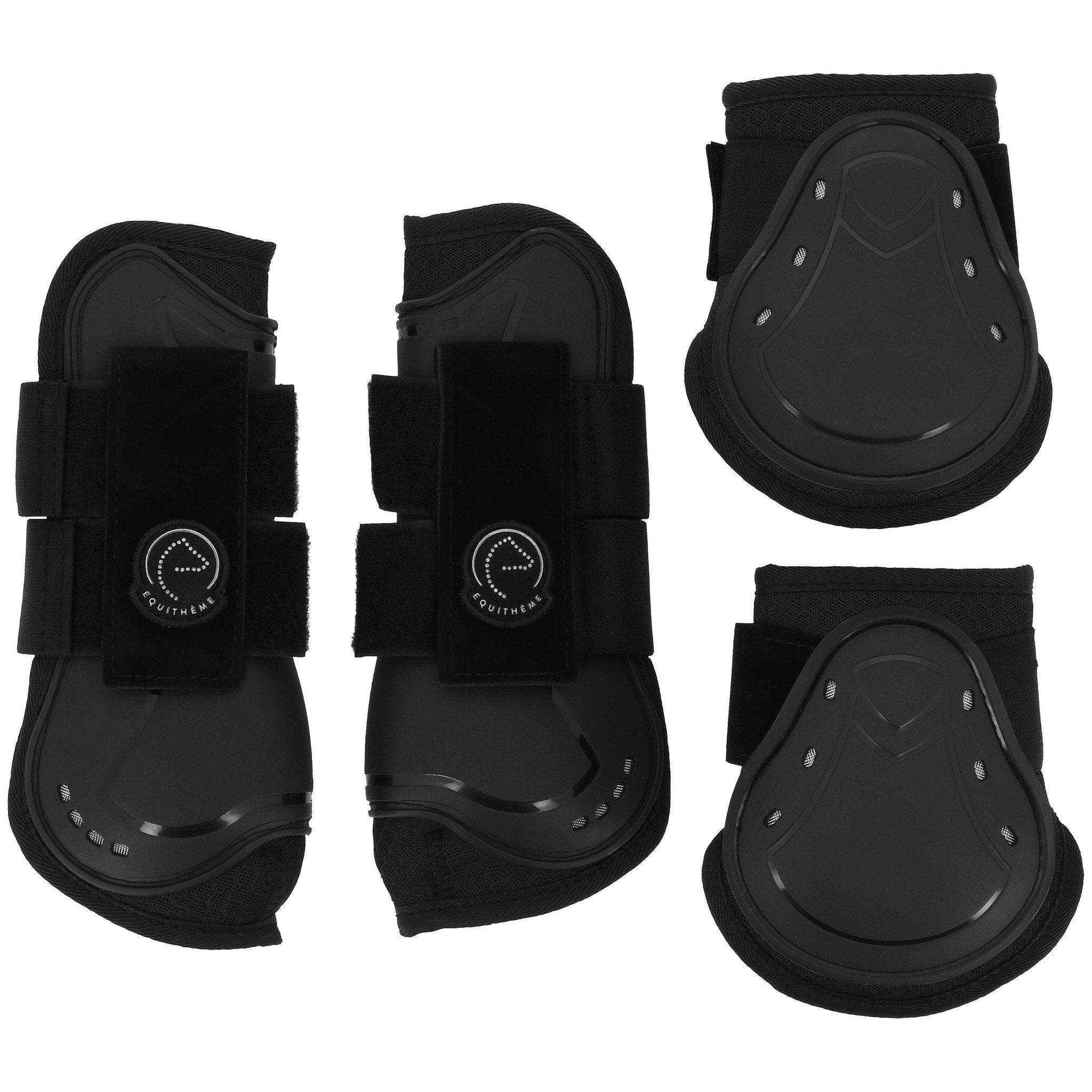 Je t'aime EQUITHÈME Fetlock + Tendon Boots Black 530820302