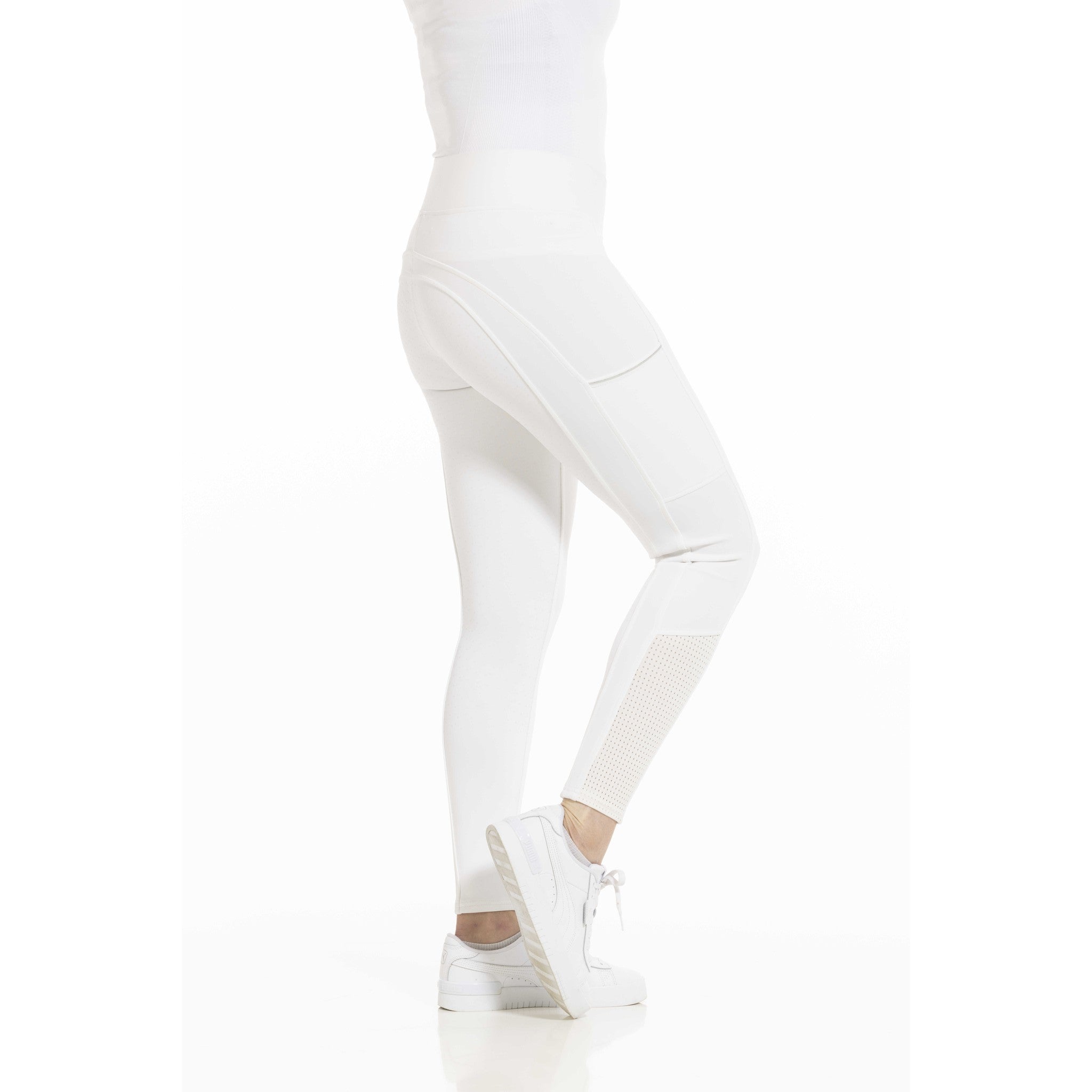 EQUITHÈME Originals Brigitte Leggings - Ladies White 979162136