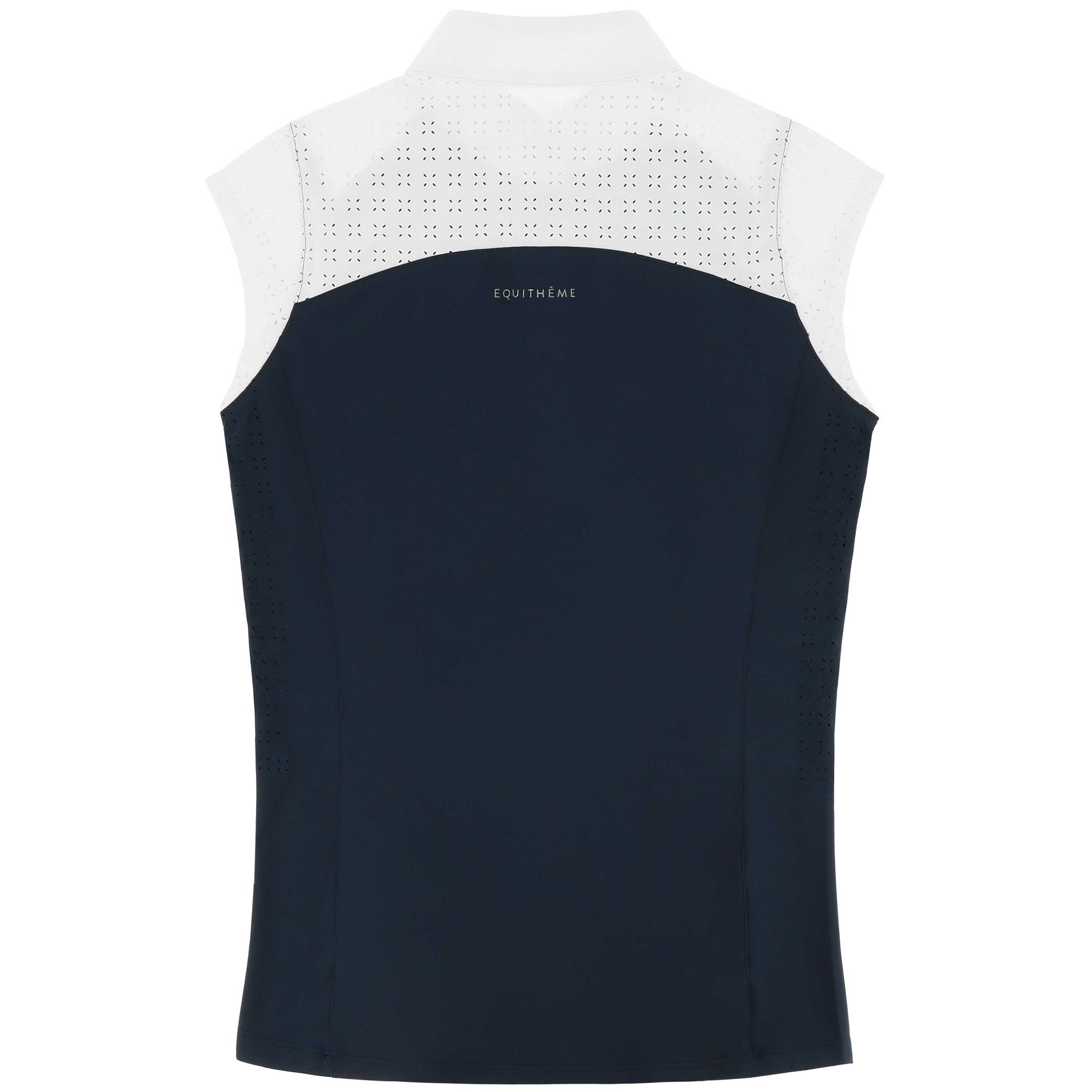 EQUITHÈME Sleeveless Show Polo – Judith Navy blue 962134072