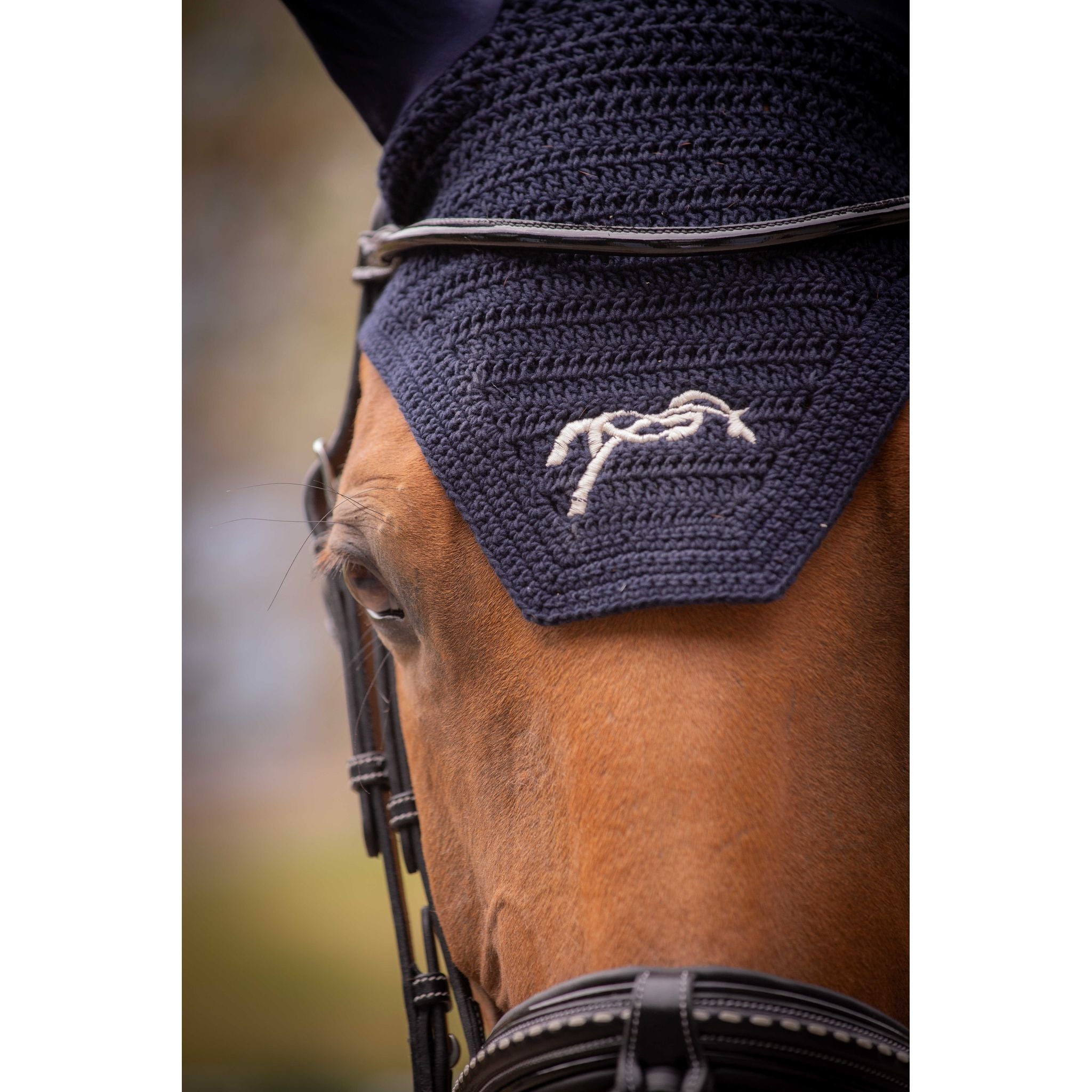 Penelope Cotton Fly Bonnet Navy blue - 306977071_ambi_3