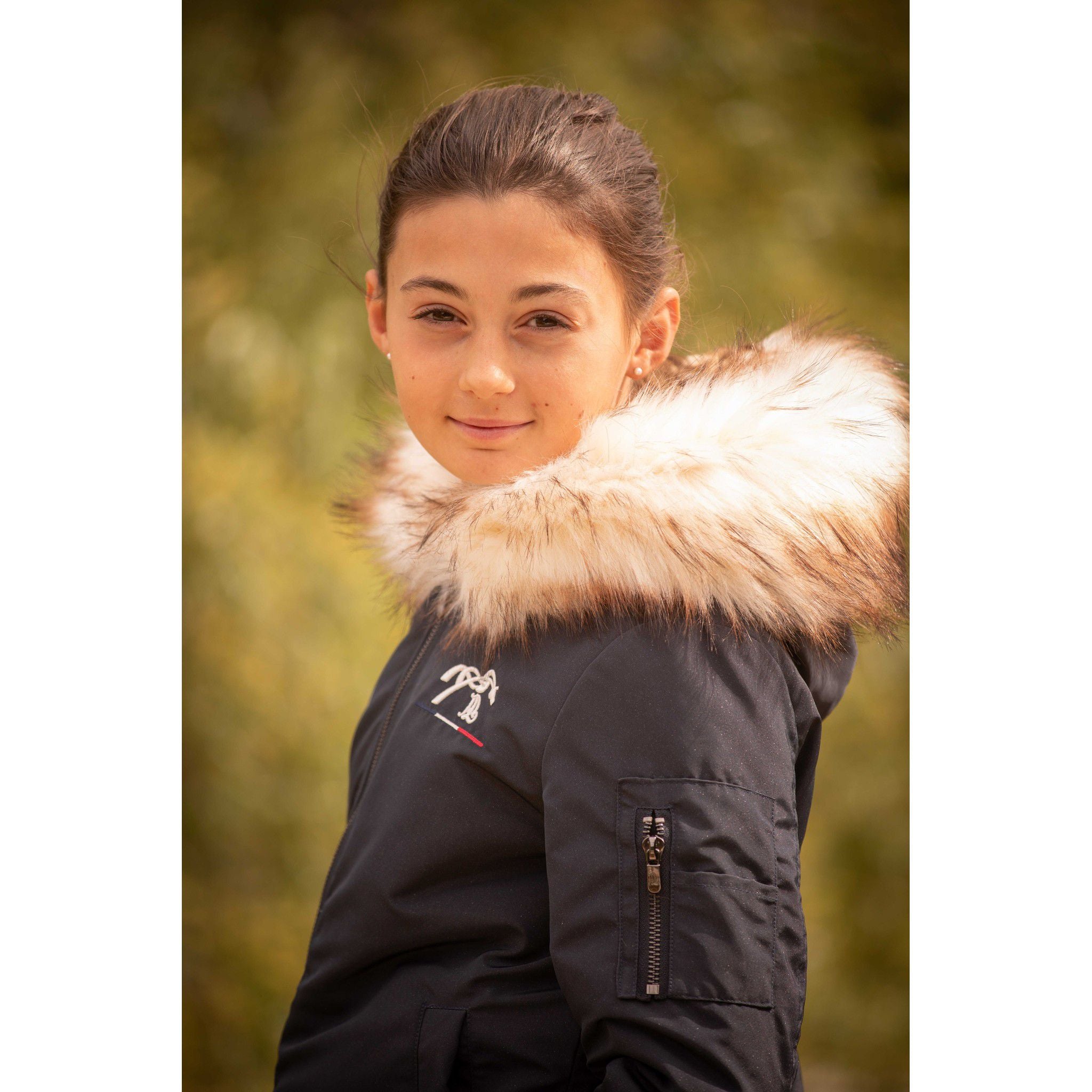 Eden by Pénélope Lyon Bomber jacket Glitter - Children Navy glitter 980001710