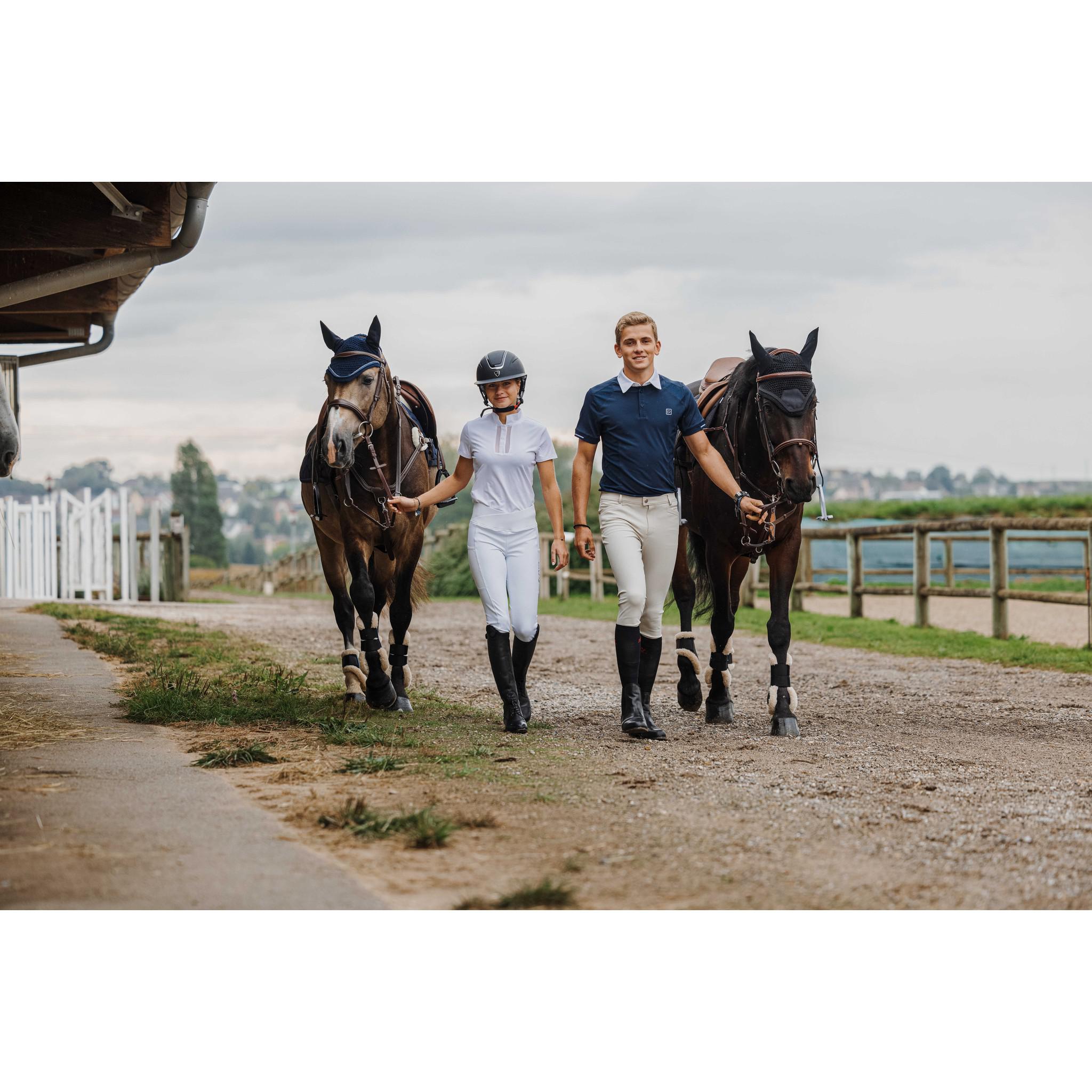 EQUITHÈME Victor Show Polo - Men Navy blue 962079073