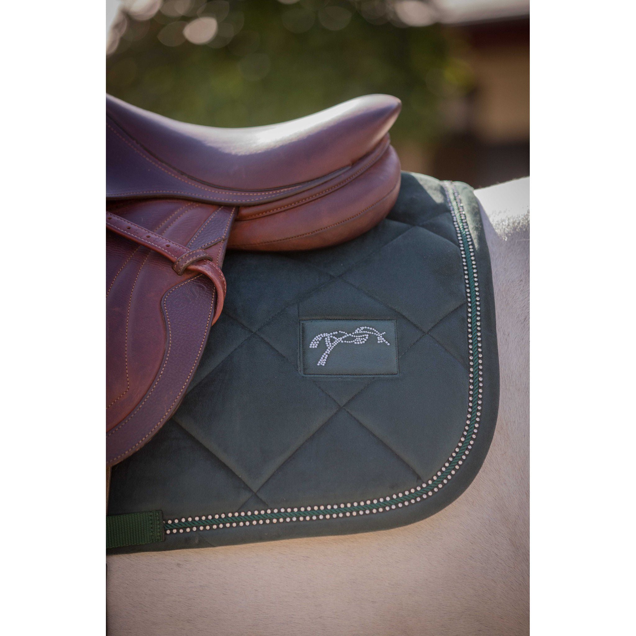 Eden by Pénélope New Strass Saddle pad - All purpose Dark green 204842009