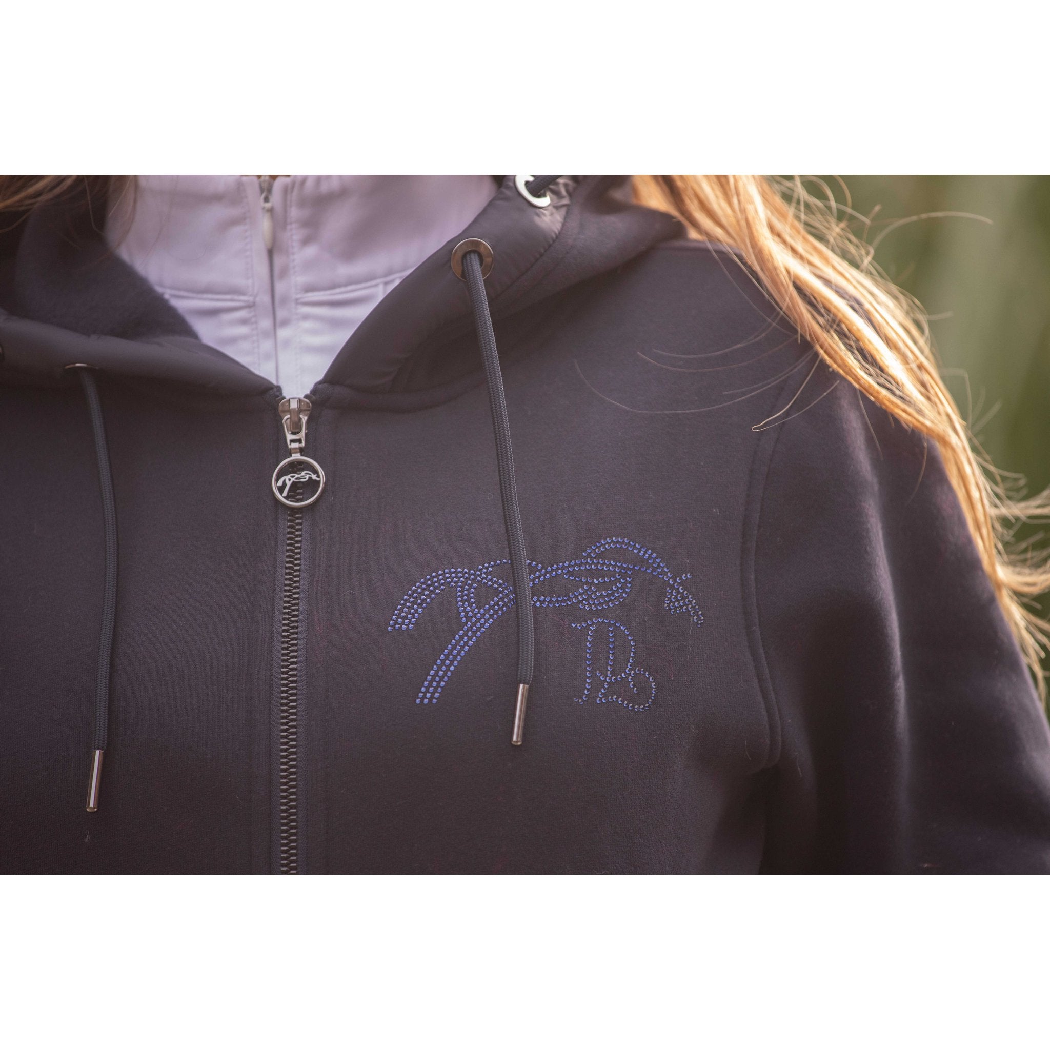 Penelope Fluore Sweatshirt - Women's Navy blue - 963334071_ambi_3