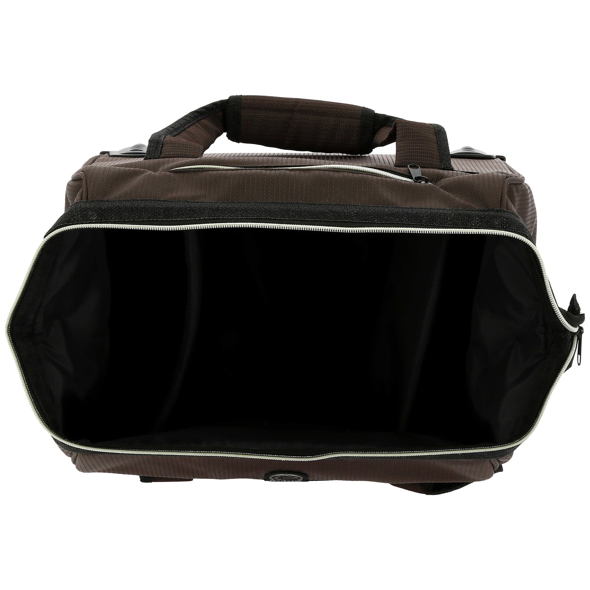 EQUITHÈME Grooming Bag with Wheels Brown 700018004