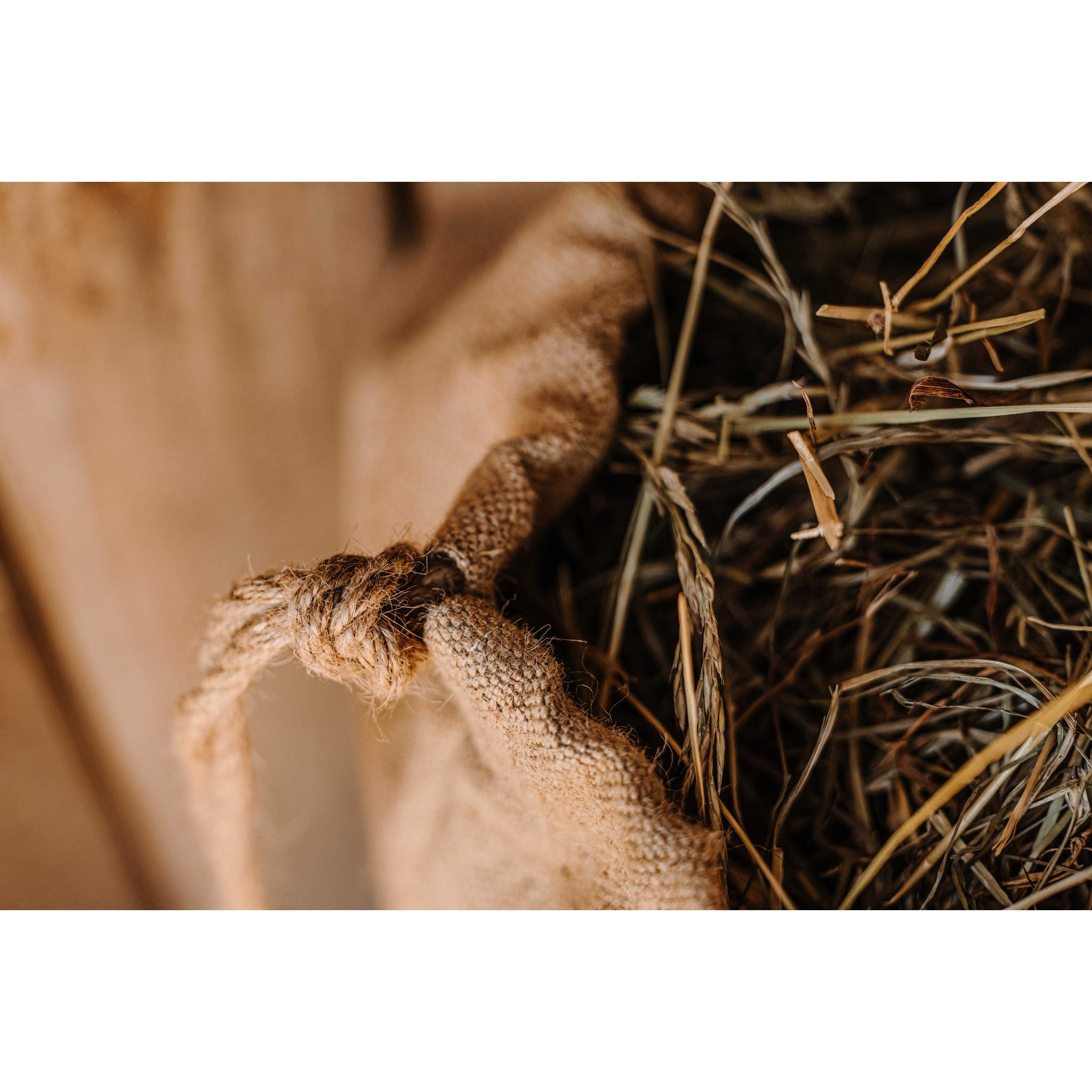 Hippo-Tonic Natural Hay Bag Natural 306842005