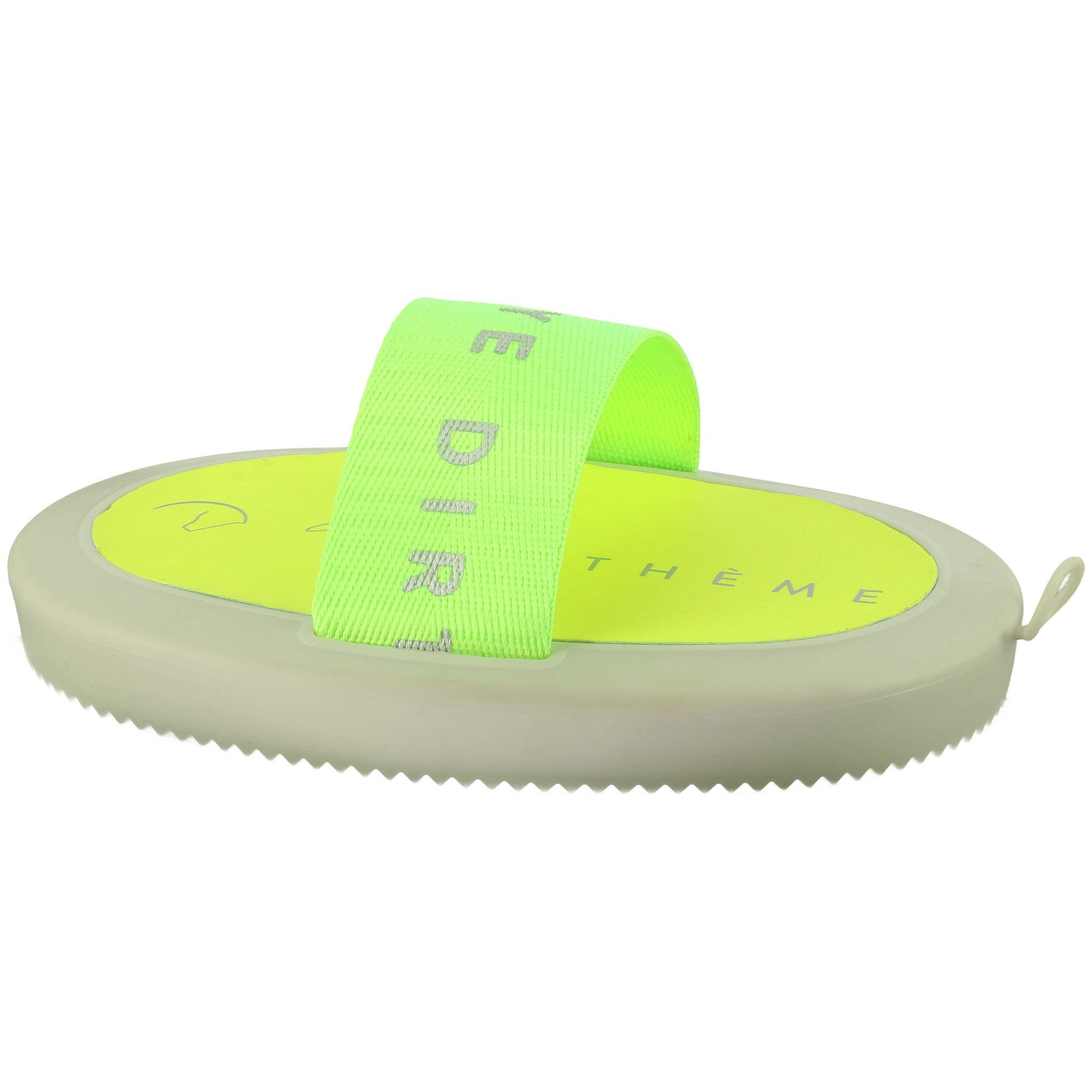 Je t'aime EQUITHÈME Fun Curry Comb Fluorescent yellow 311050020