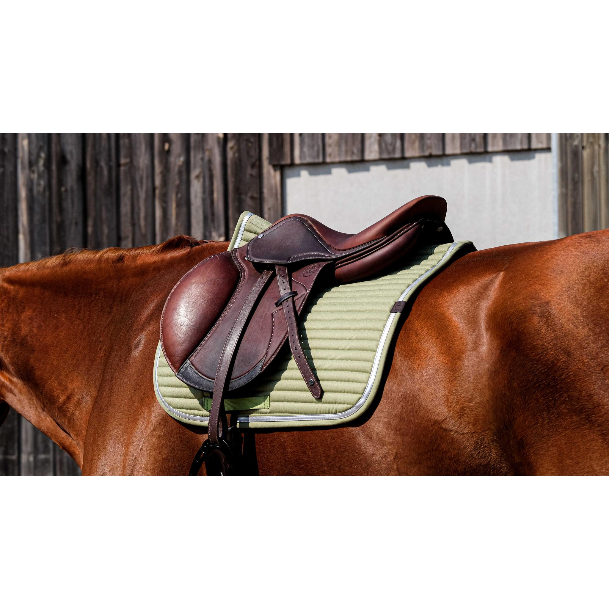 EQUITHÈME Spring All-Purpose Saddle Pad Light green - 204781008_ambi_3