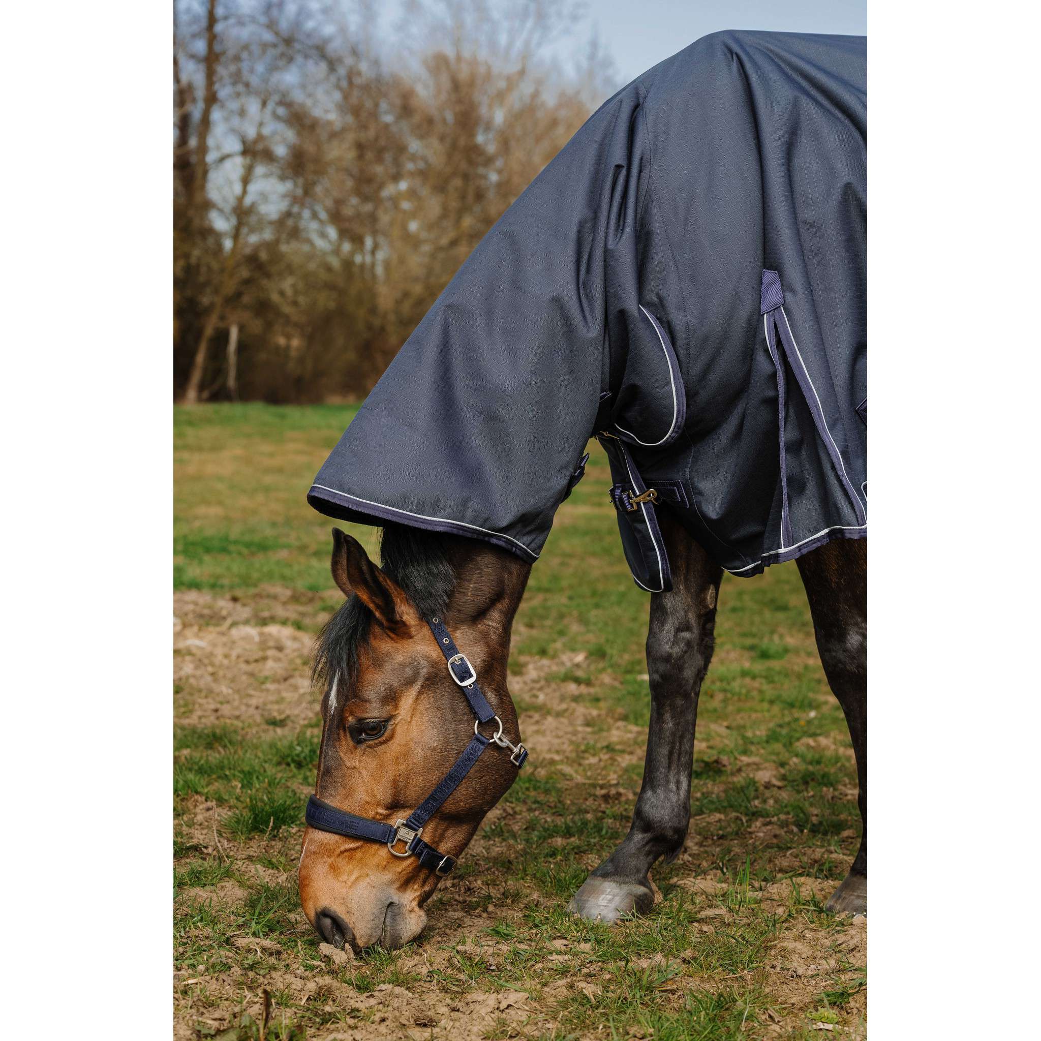 EQUITHÈME Turnout Rug 0g – Anatomic Combo 1200D Navy blue 400578763