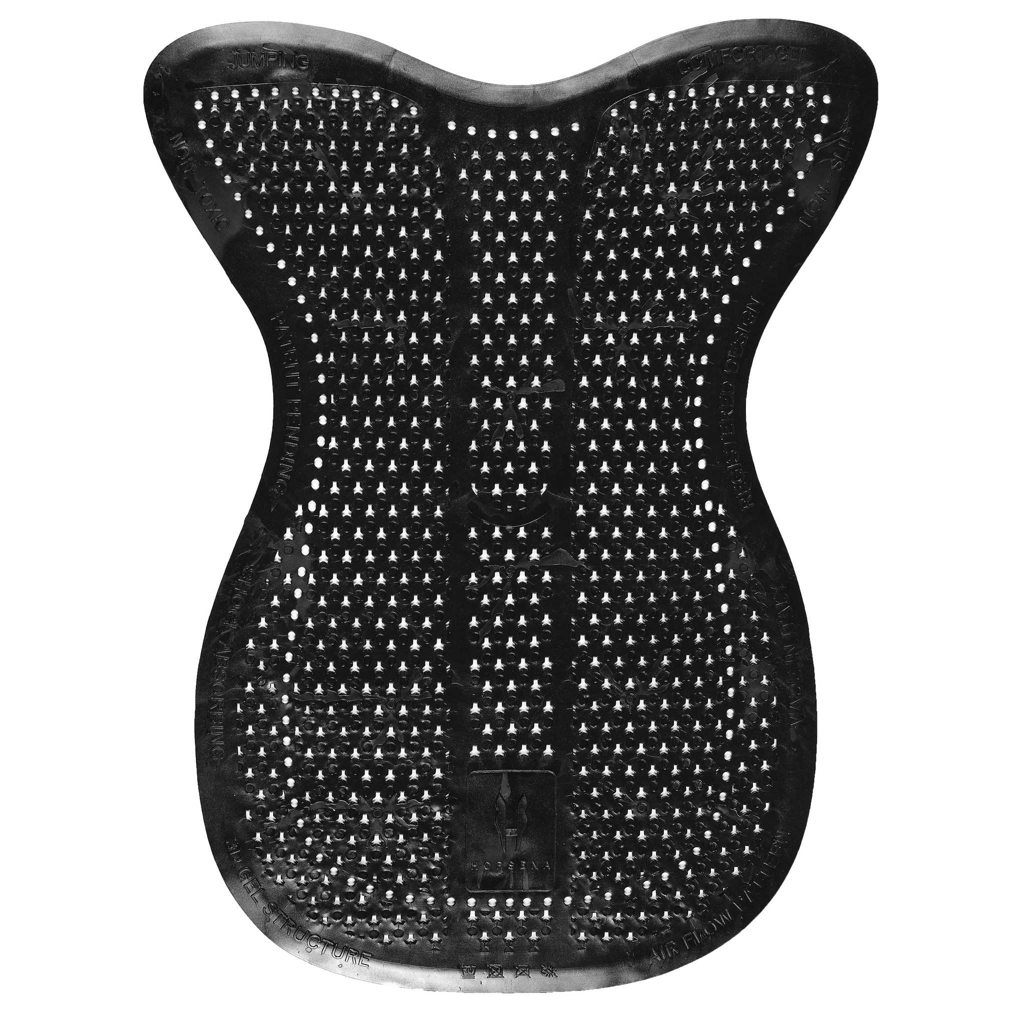 Horsena Anti-Backward gel pad Black 206807002