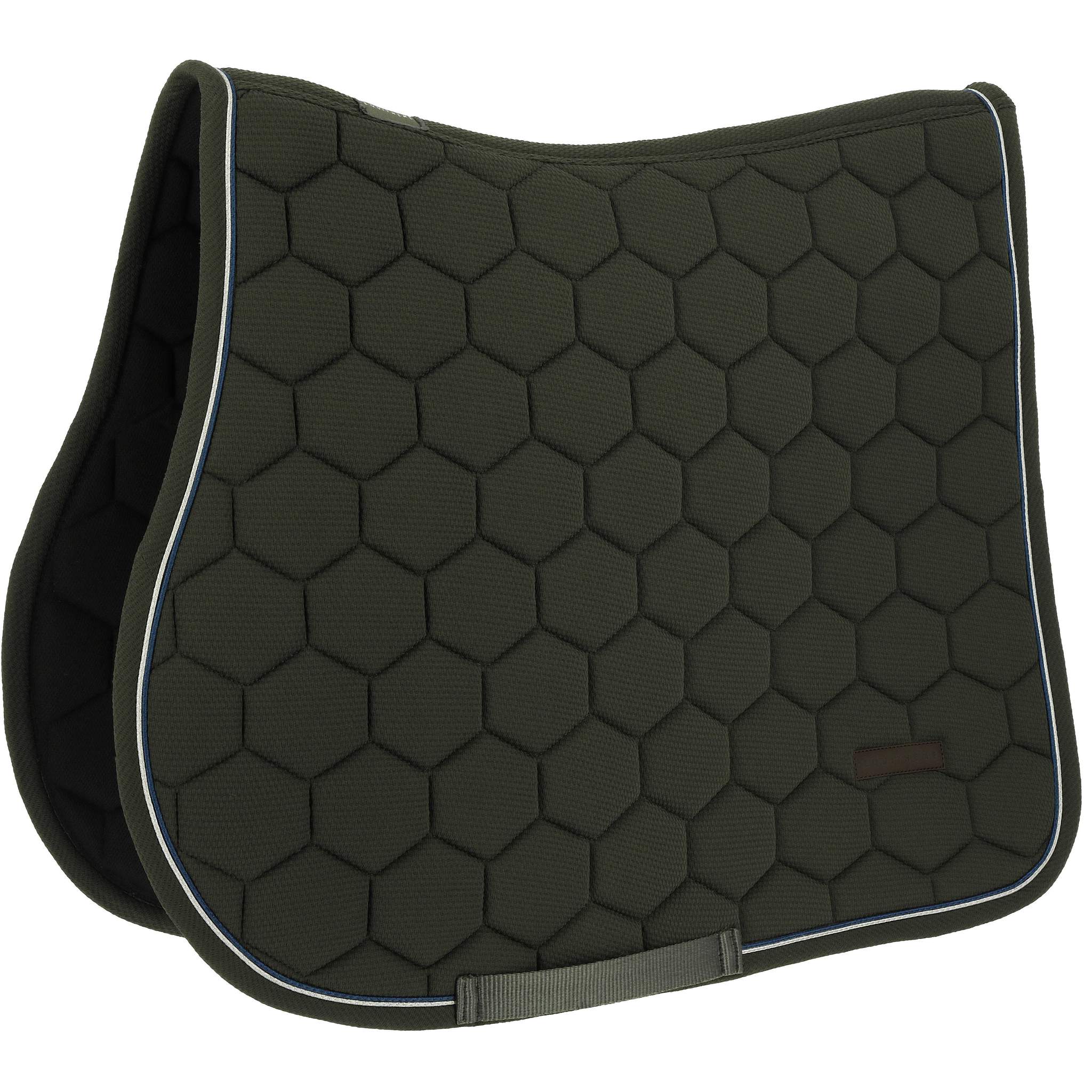 EQUITHÈME All-Purpose Saddle Pad - Honey Dark green - 204028009_packshot_1