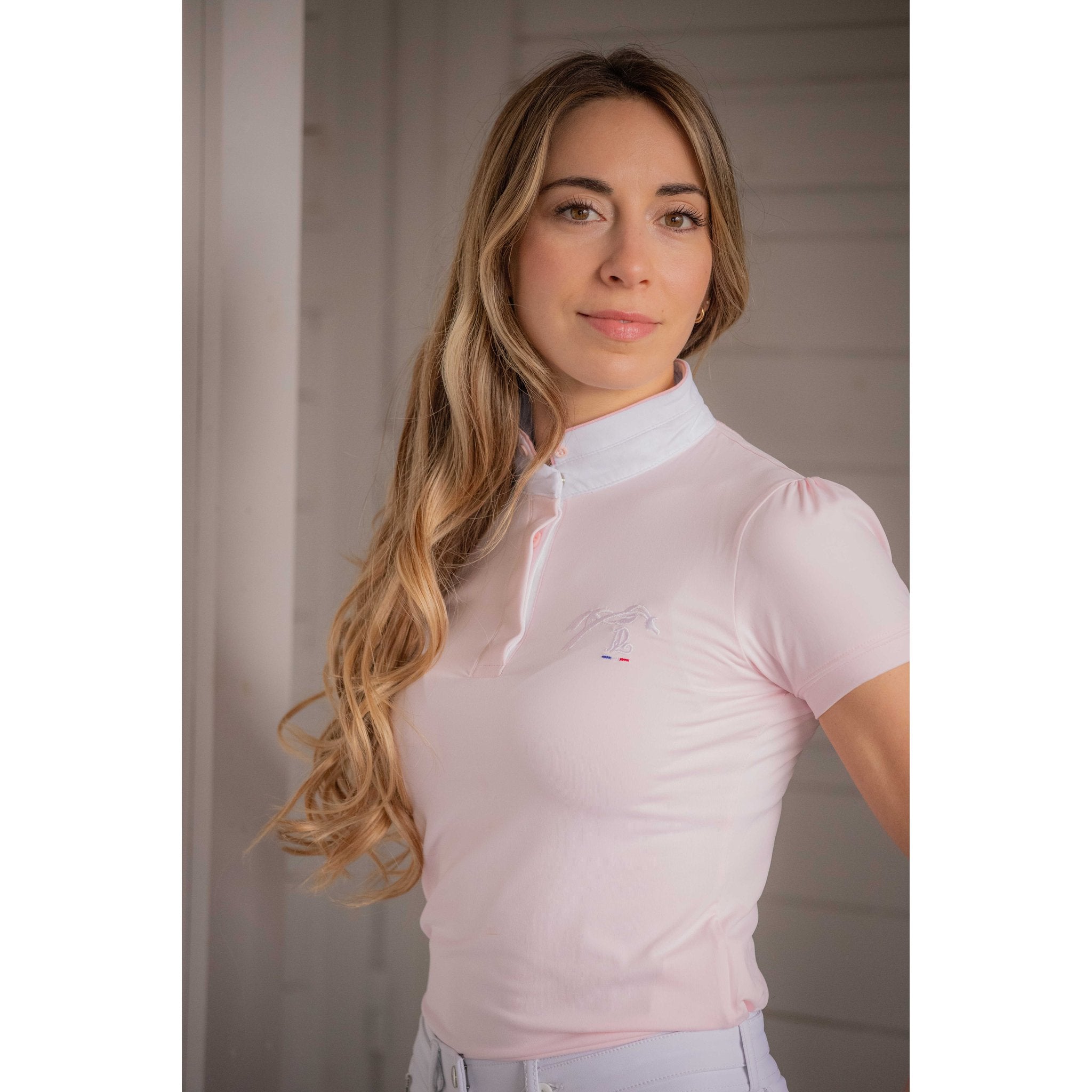 Penelope Madrid Competition Polo - Women's Pink - 987901131_ambi_5