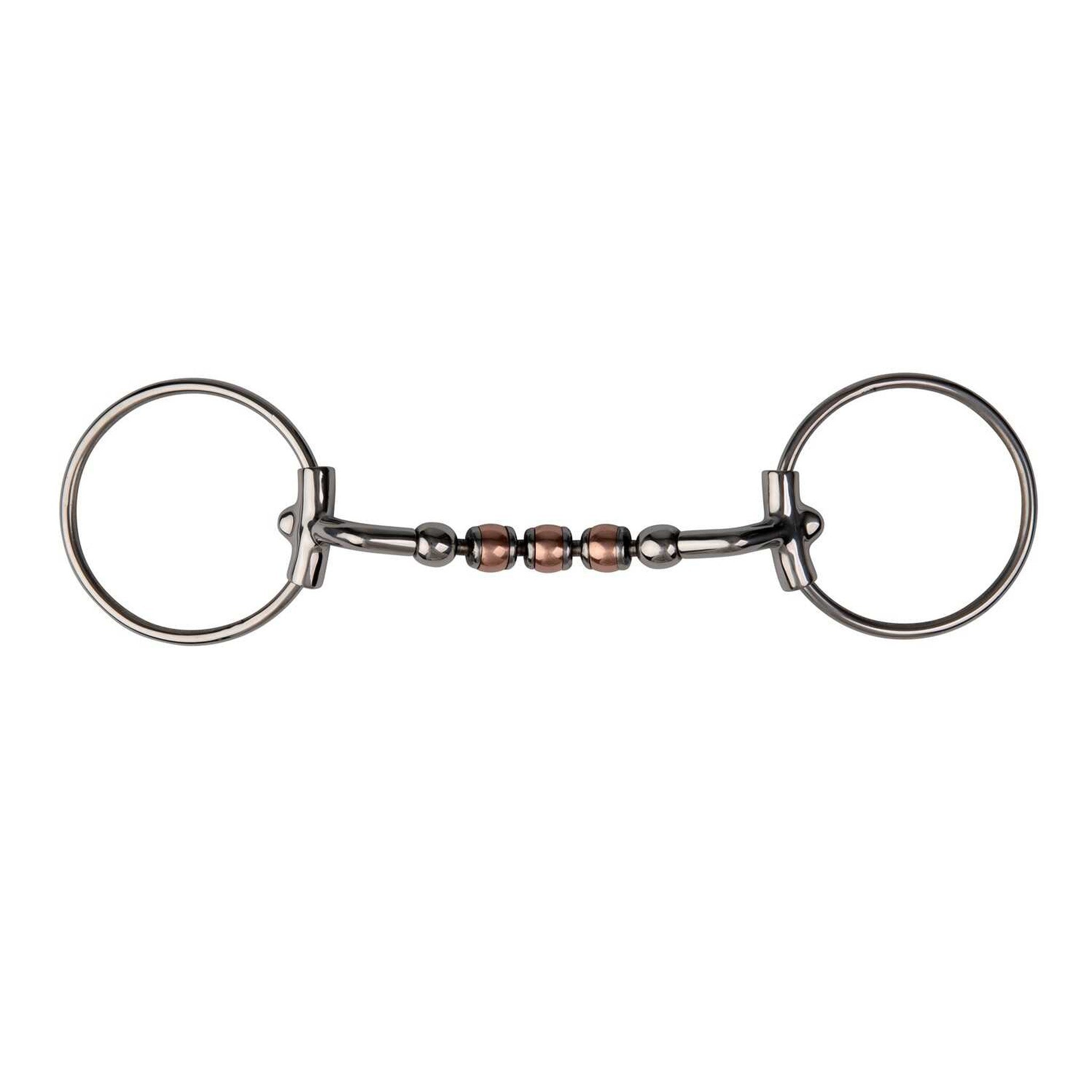 Metalab Swivel rollers Loose Ring Snaffle 590031135