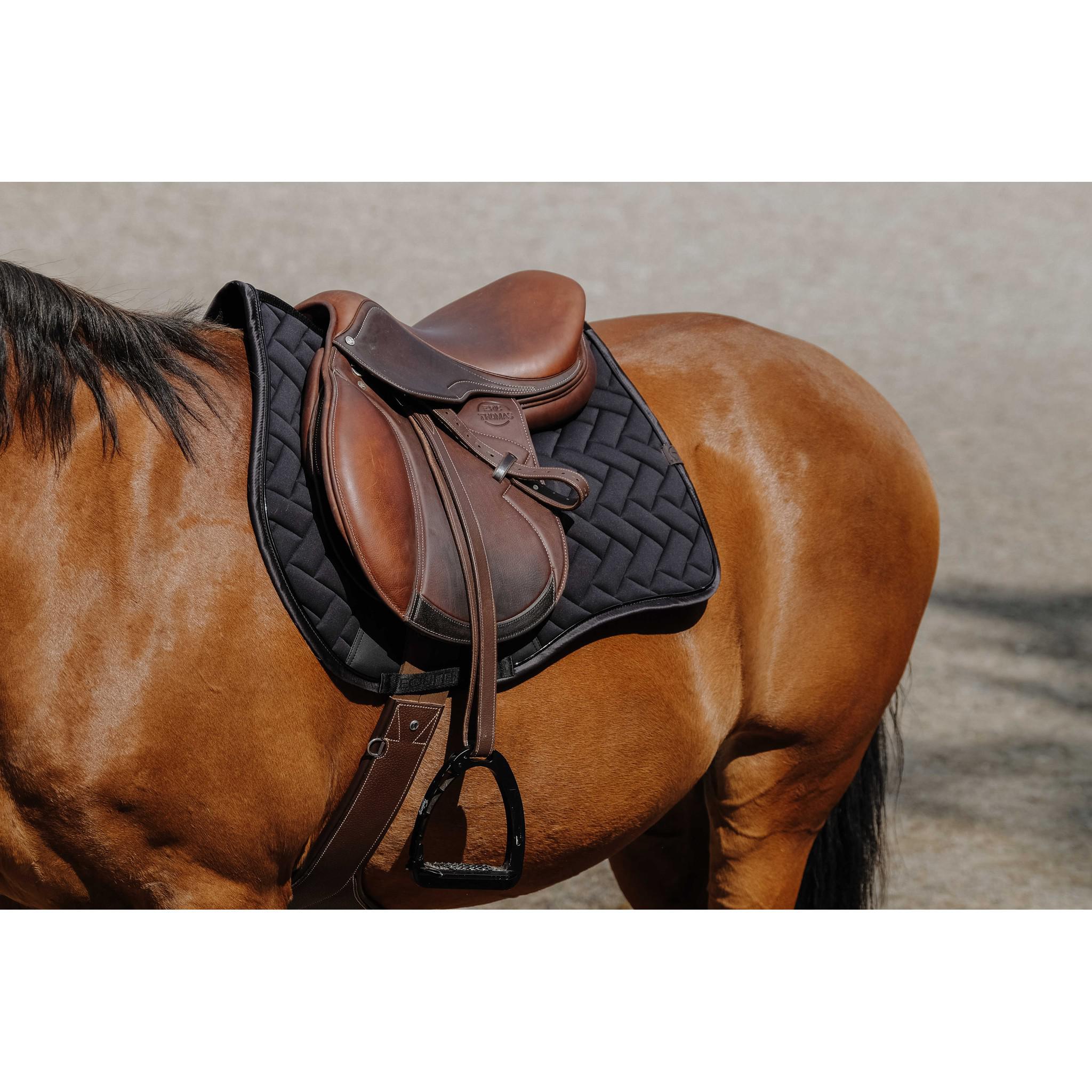 EQUITHÈME Impulsion Saddle Pad - All purpose Black 204006002