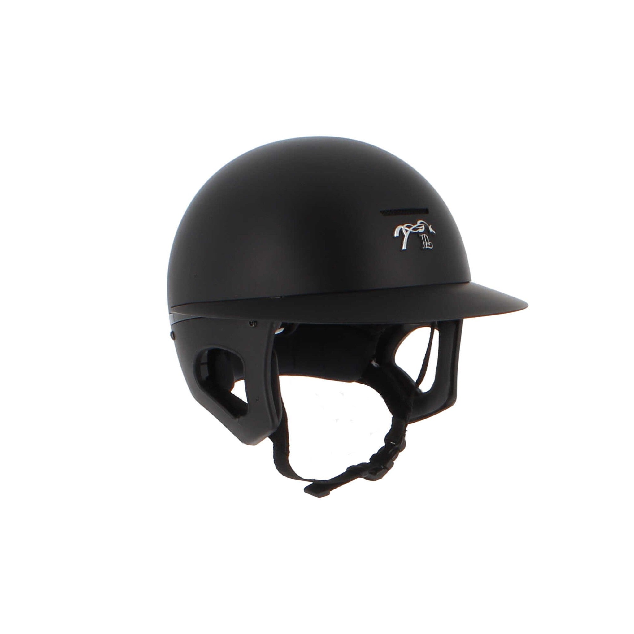 Penelope by Freejump Long Visor Riding Helmet Matte black - 990800012_packshot_1