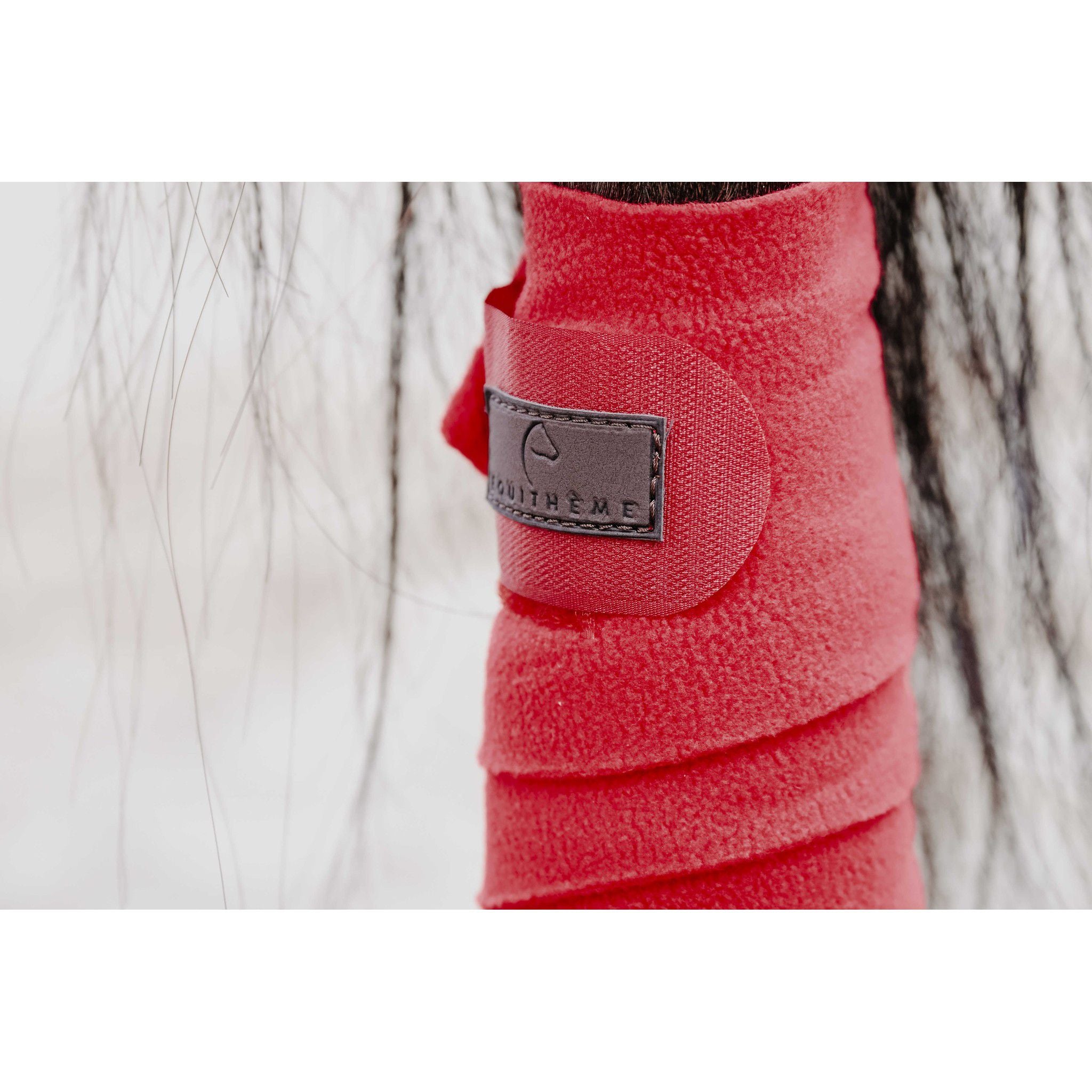 EQUITHÈME Polo Wraps Red 540068003