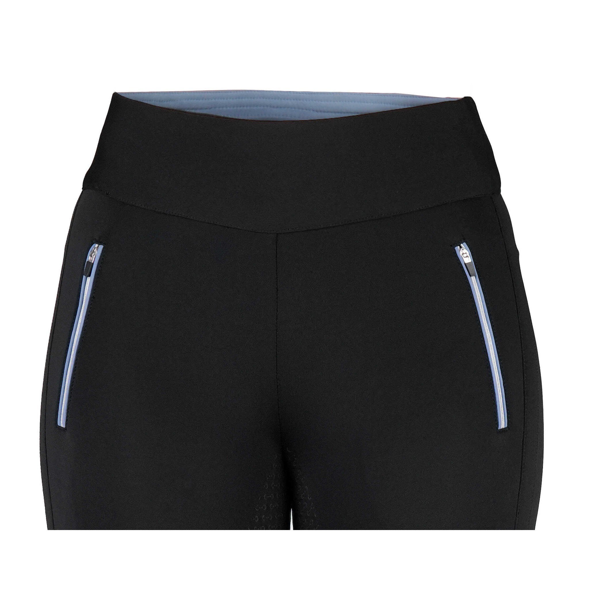 Riding World Raphaëlle Silicone Seat Leggings - Ladies Black 989502236