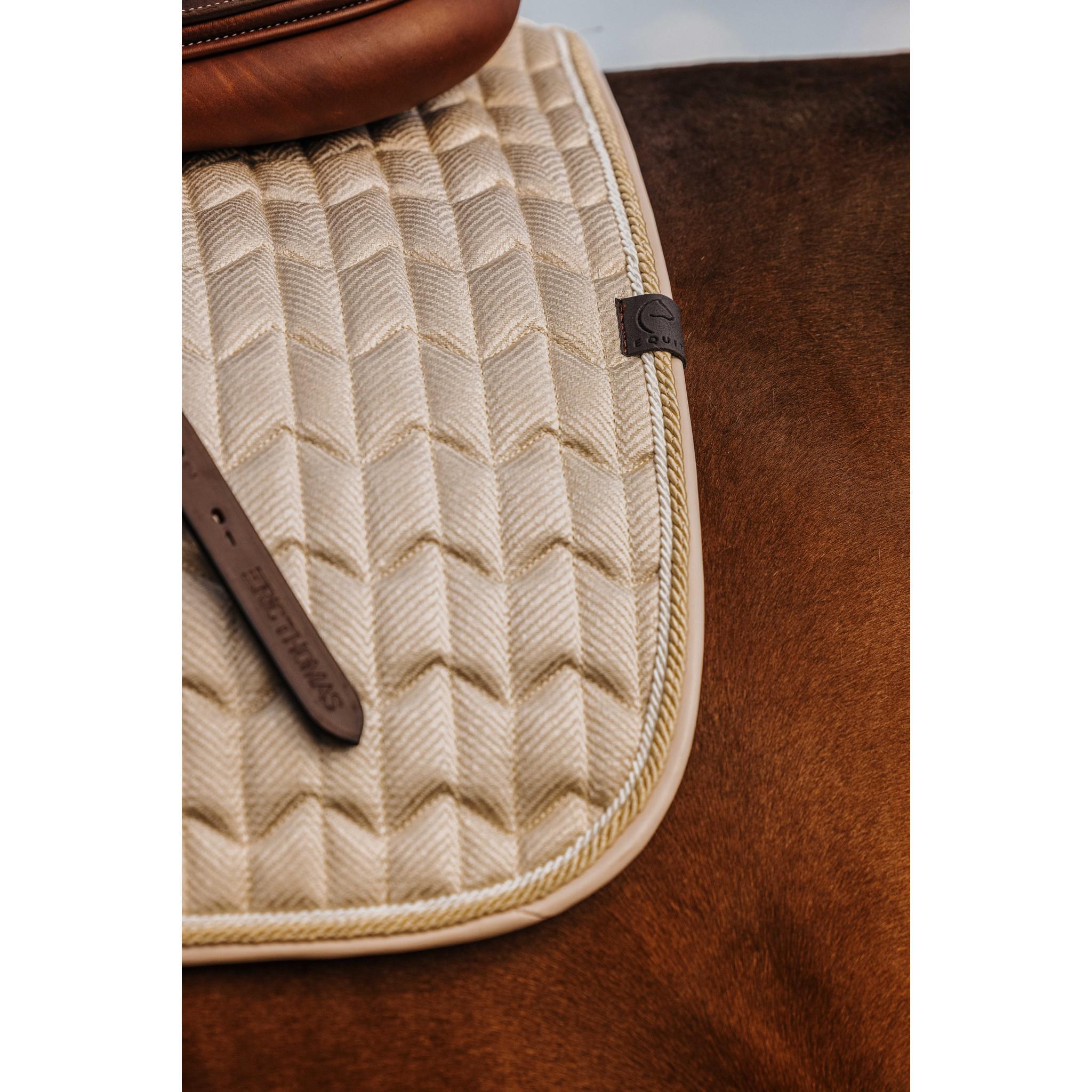 EQUITHÈME Excellence Saddle Pad - All purpose Beige 204012005