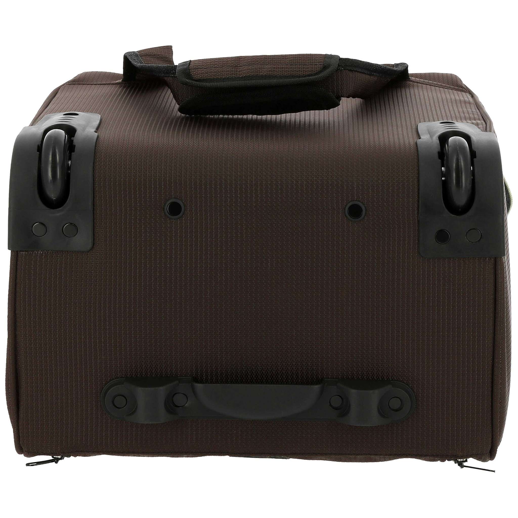 EQUITHÈME Grooming Bag with Wheels Brown 700018004