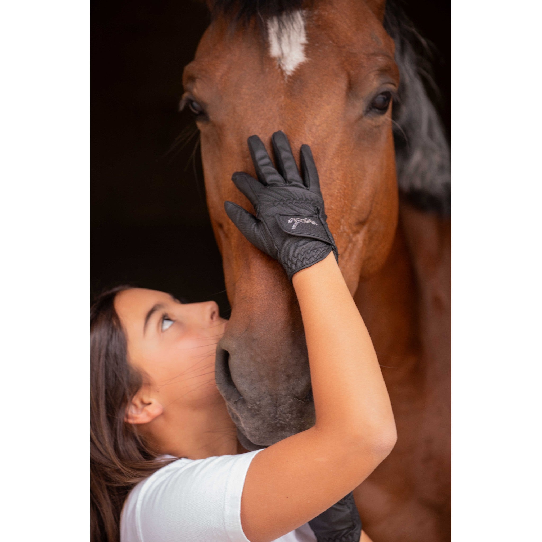 Eden by Pénélope Prisma Gloves - Children Black 980652255