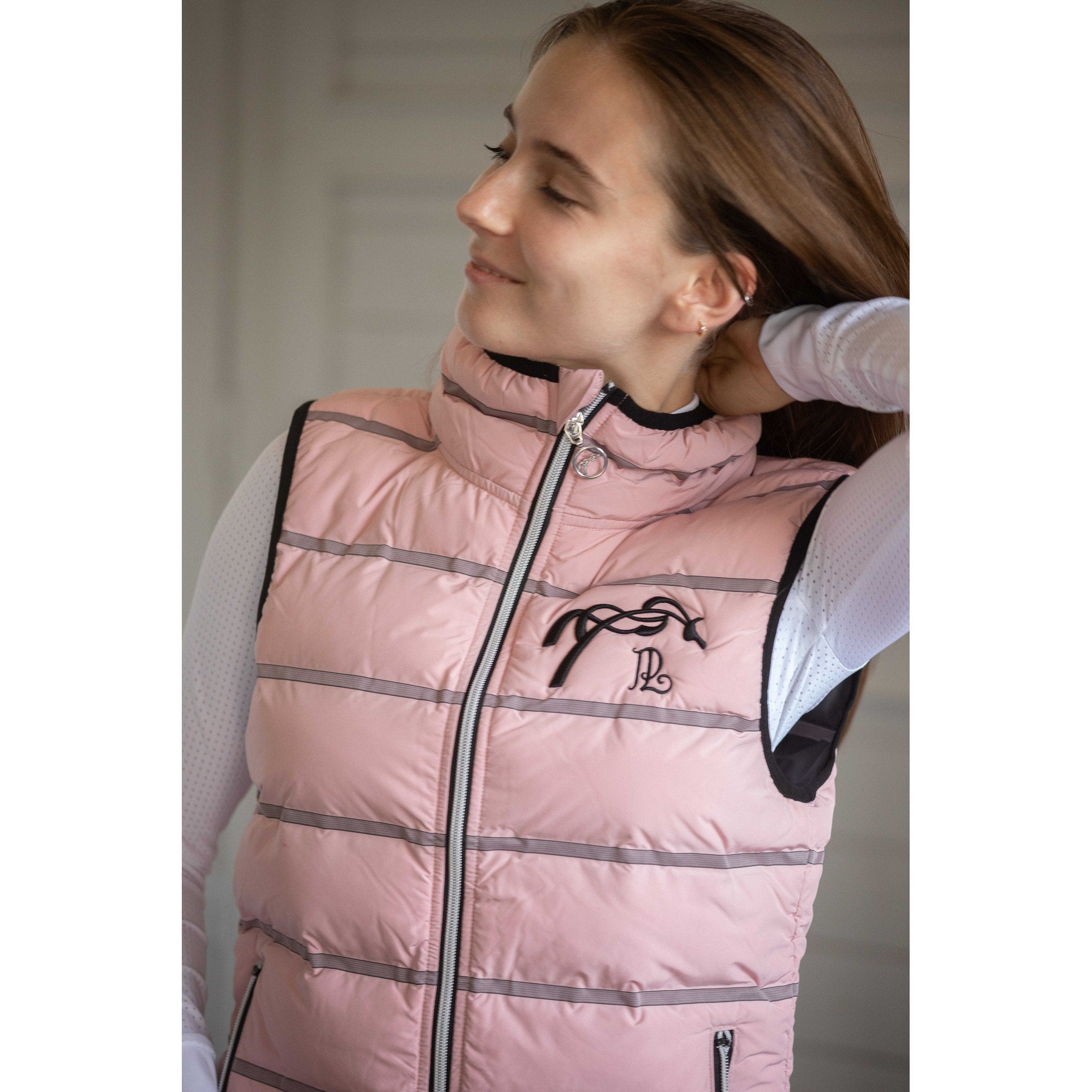 Pénélope Anouck Puffer Vest - Ladies Pink 978825131