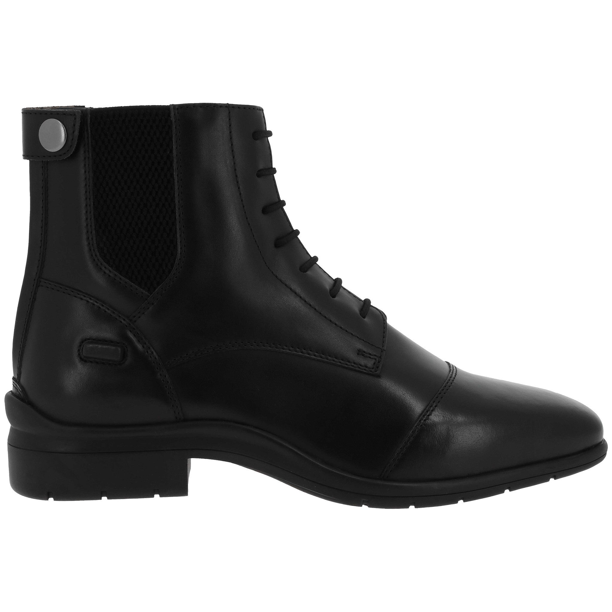 EQUITHÈME Sporty Lace-Up + Zip Boots Black 914111239