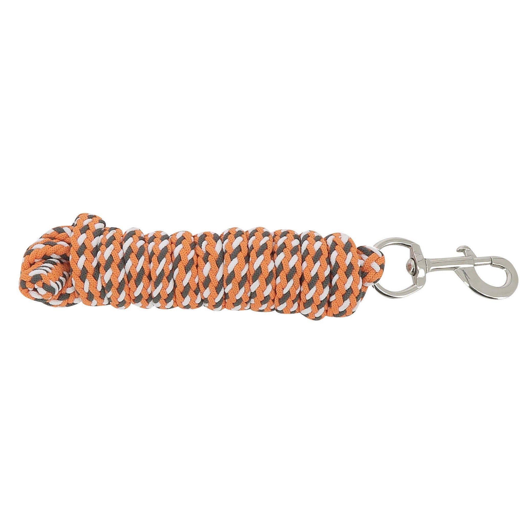 Norton Tricolour lead rope Brown/orange/white 520008004