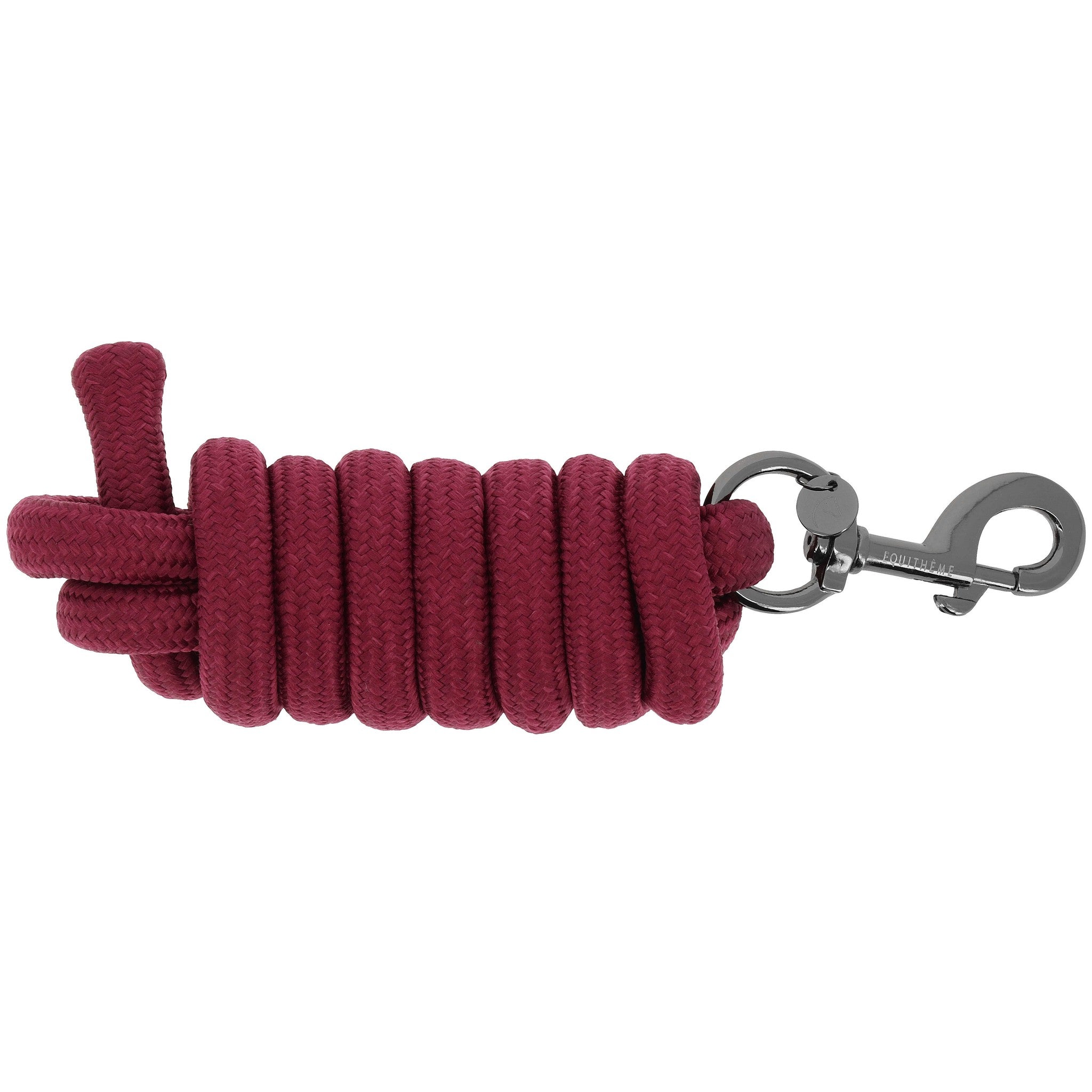 EQUITHEME Lead Rope - Rhinestone Burgundy - 520098033_packshot_1