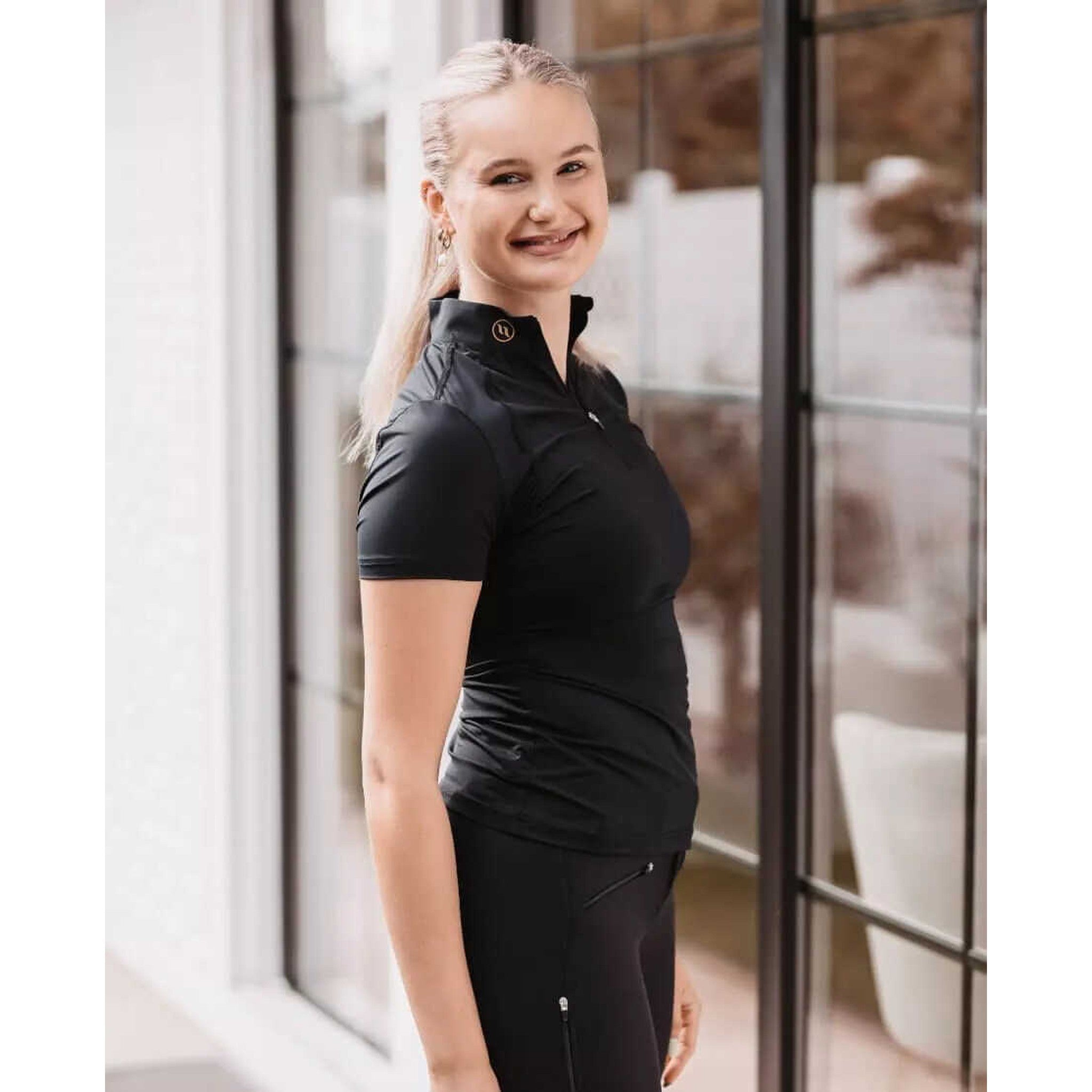 Back on Track® Inez Top - Ladies Black b16999001