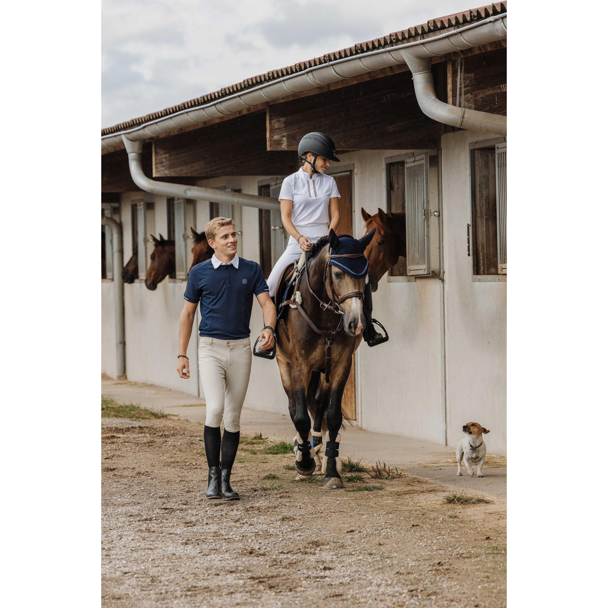 EQUITHÈME Victor Show Polo - Men Navy blue 962079073