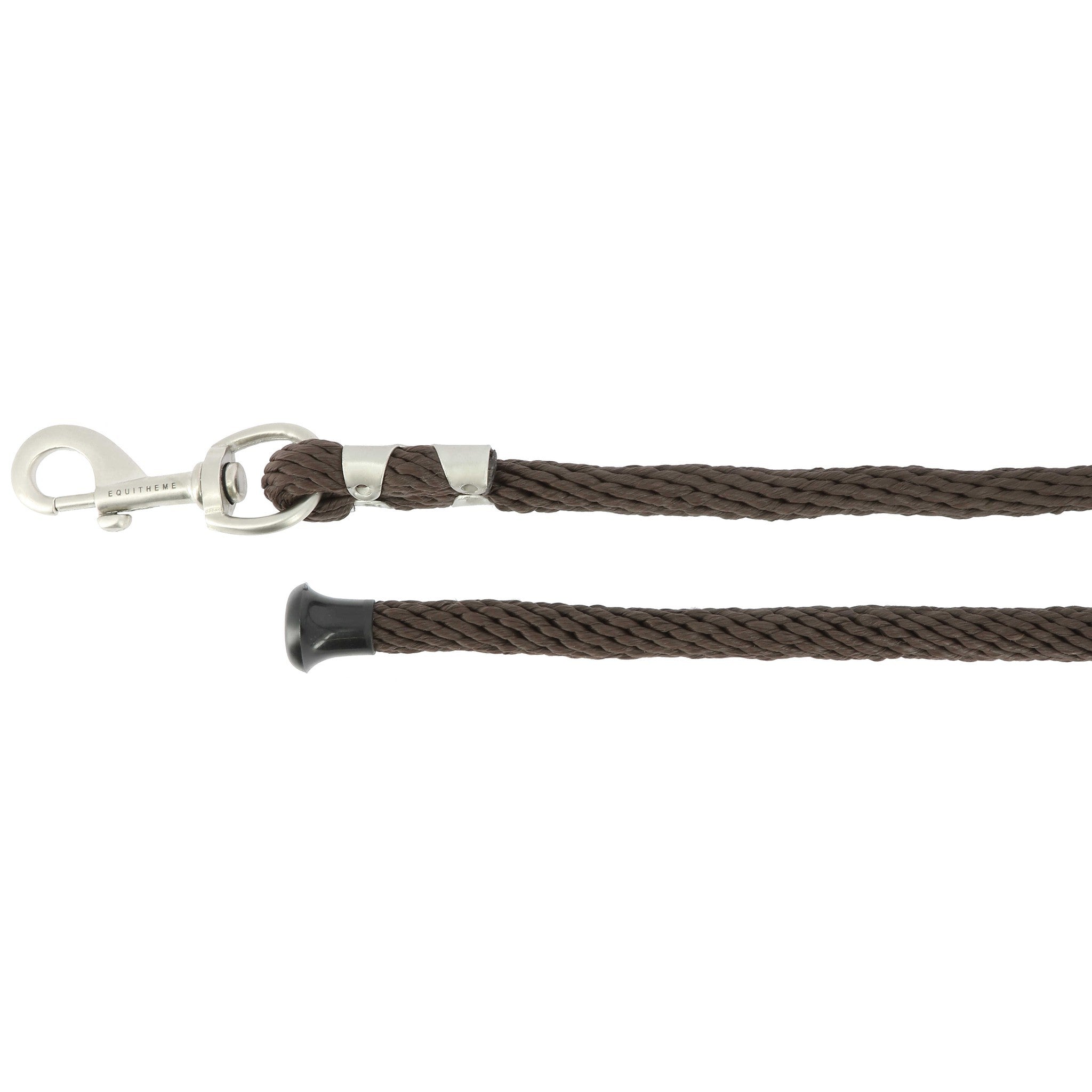 EQUITHÈME Soft Satiné Lead rope Chocolate 520086004