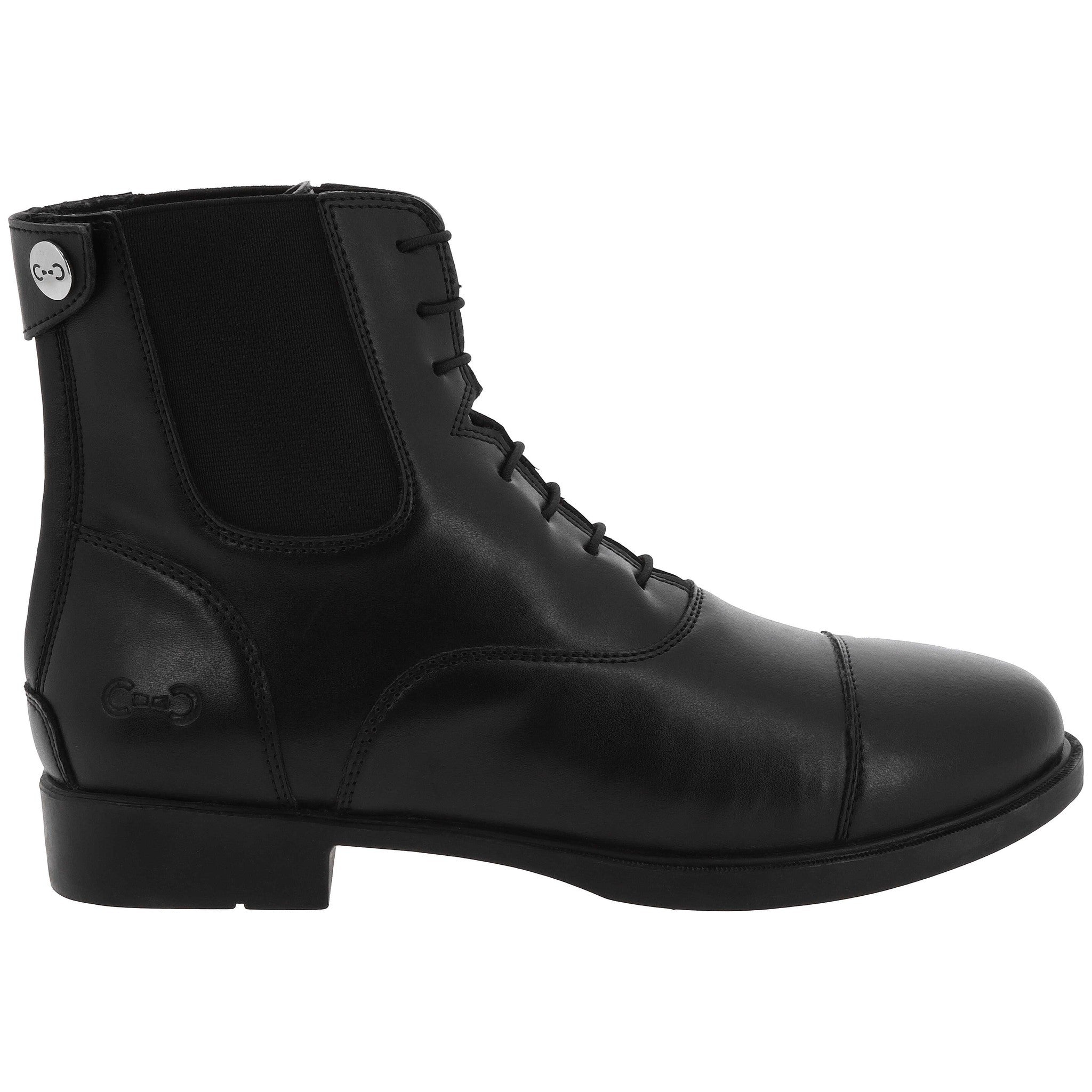 Riding World Lace-up synthetic boots Black 914025239