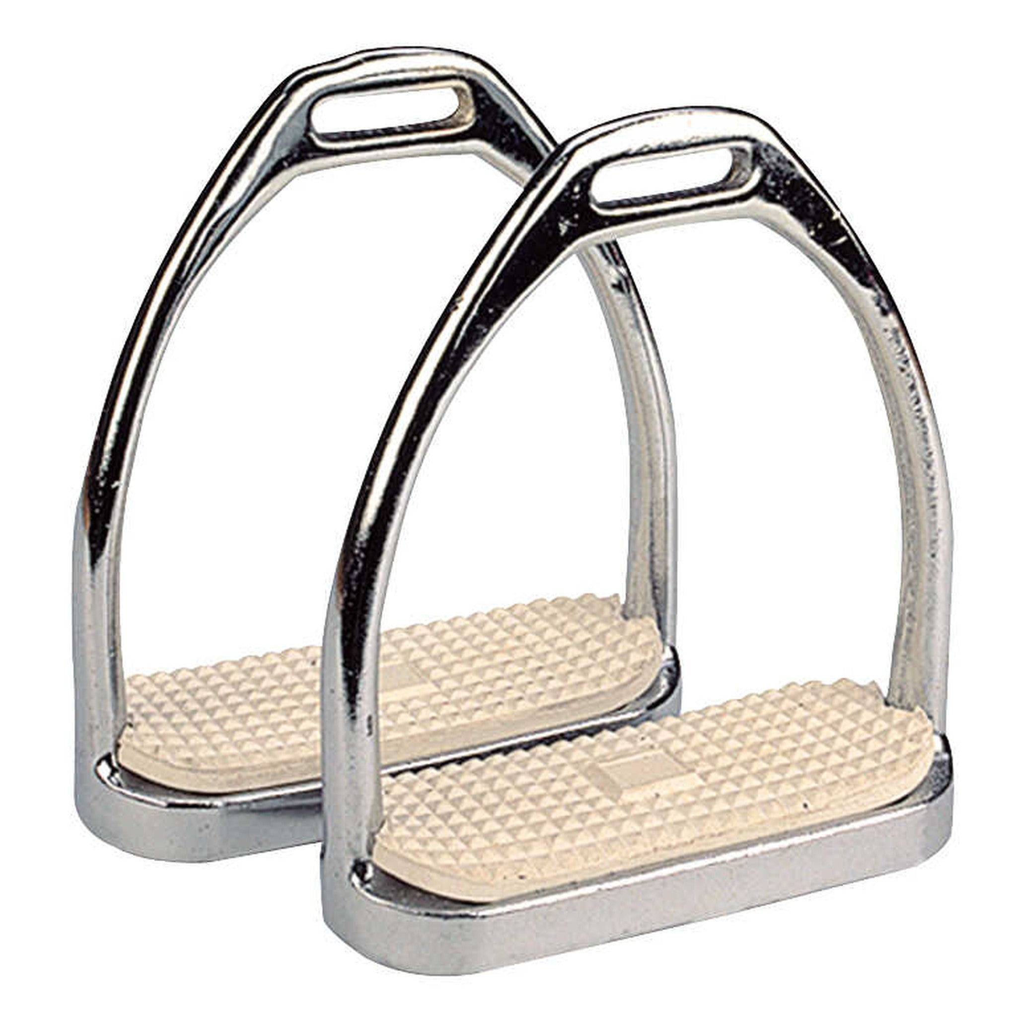 Feeling Fillis Stirrups Nickel plated metallic 201222120