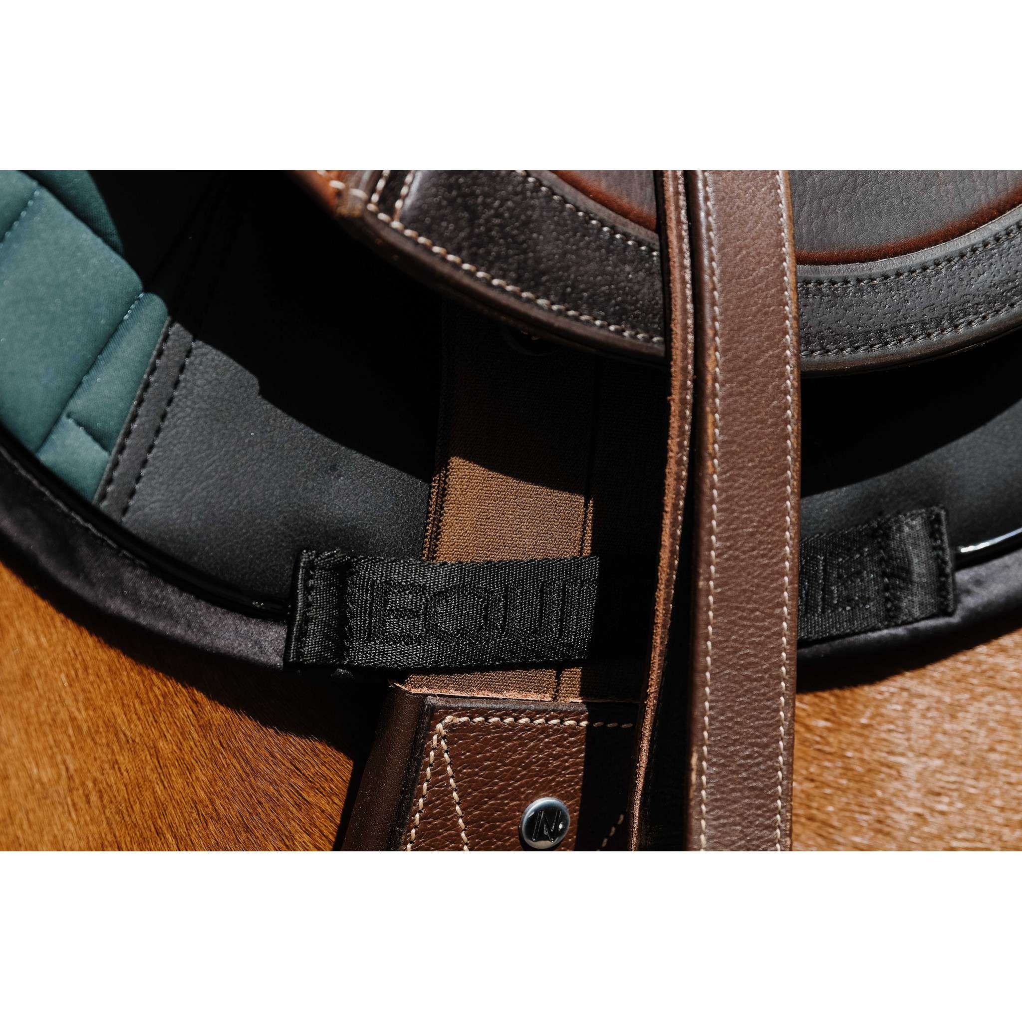 EQUITHÈME Impulsion Saddle Pad - All purpose Green 204006009