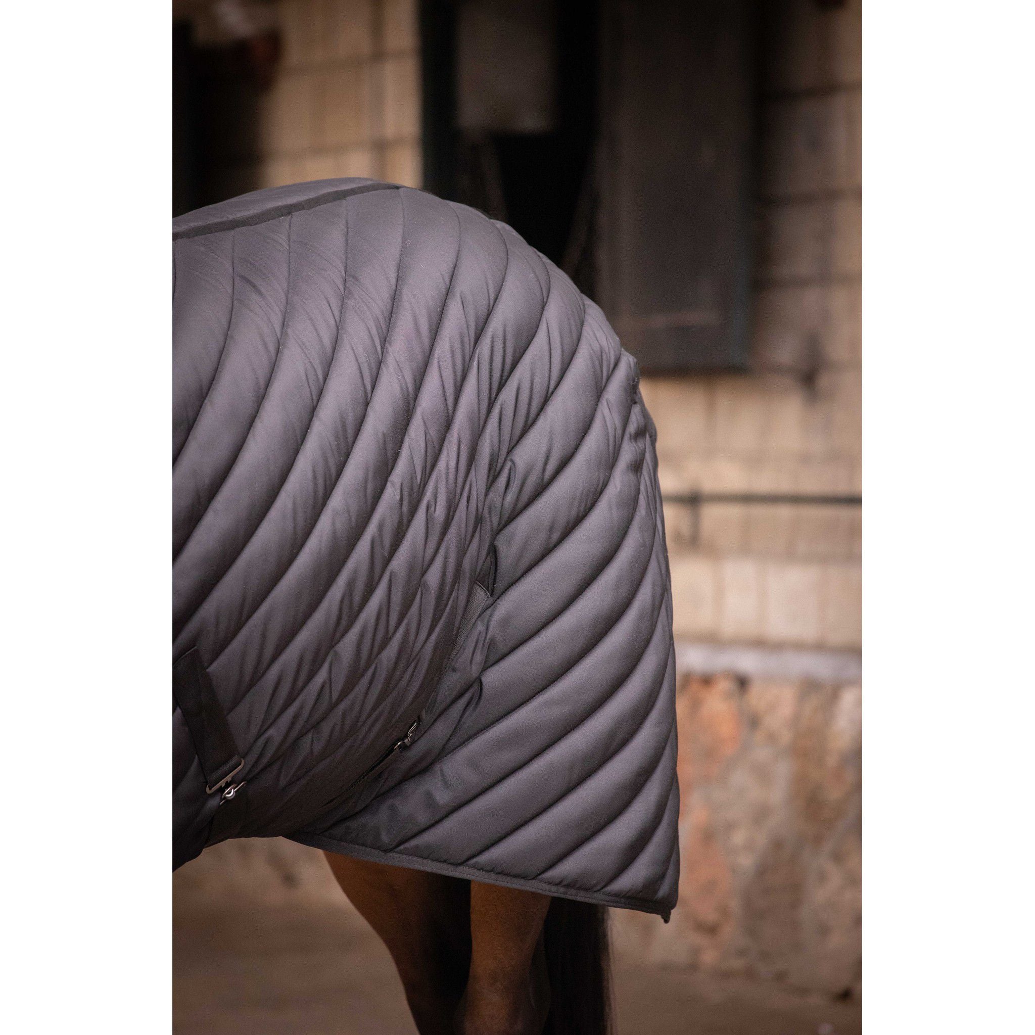 Paddock Sports Diagonal Stable Rug Black 400030259