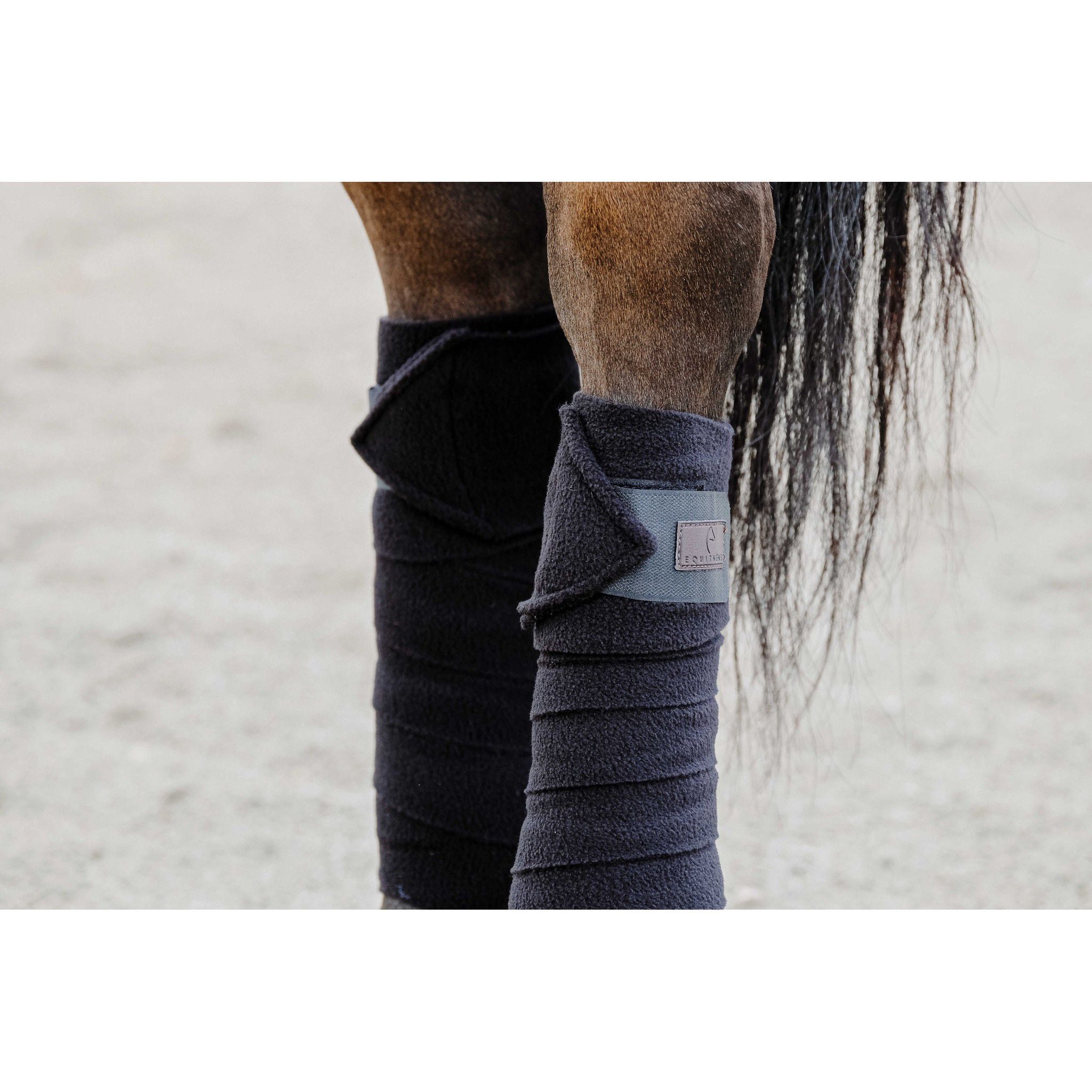 EQUITHÈME Polo Wraps Black 540068002