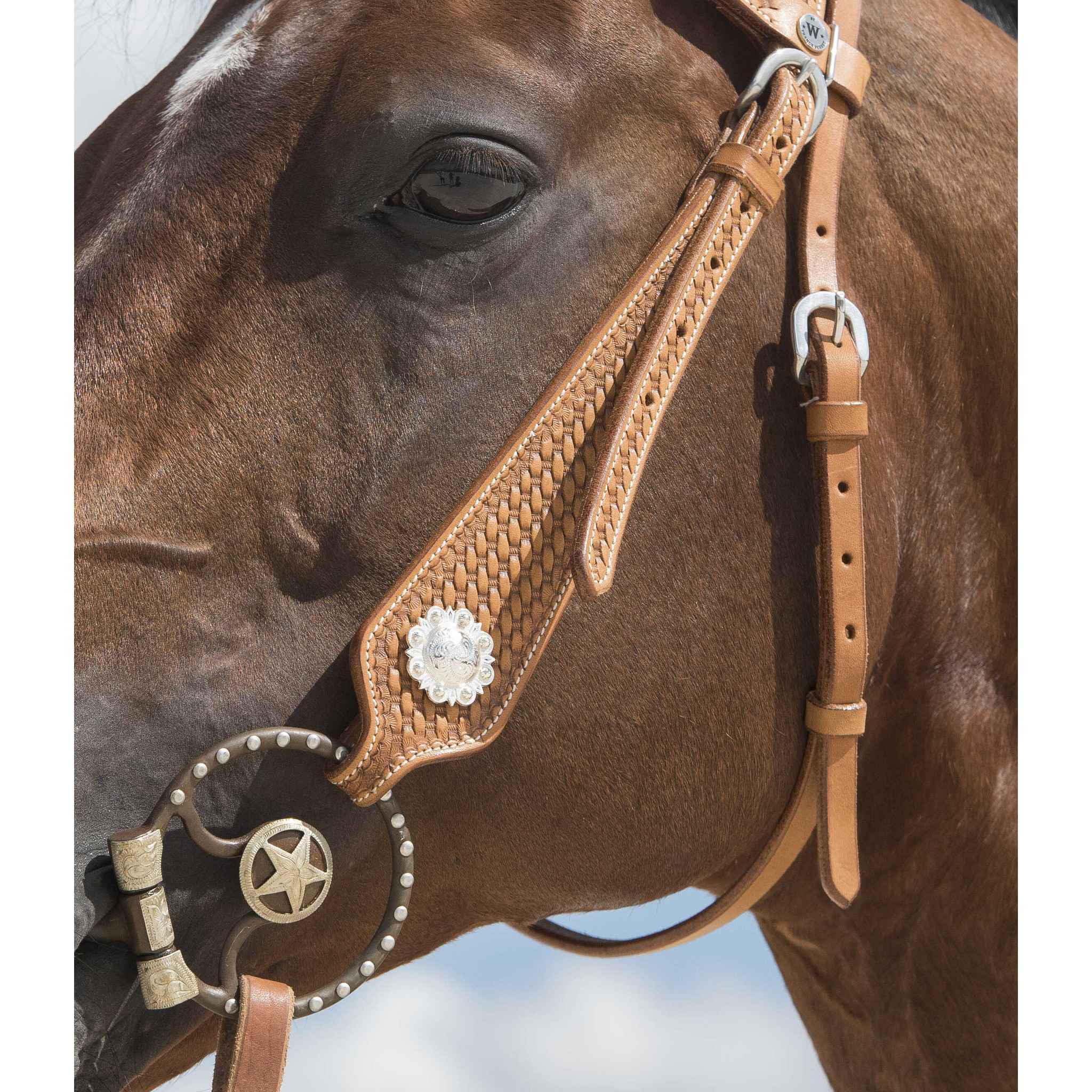 Westride Aurora Bridle by Franck Perret Chestnut 802063317
